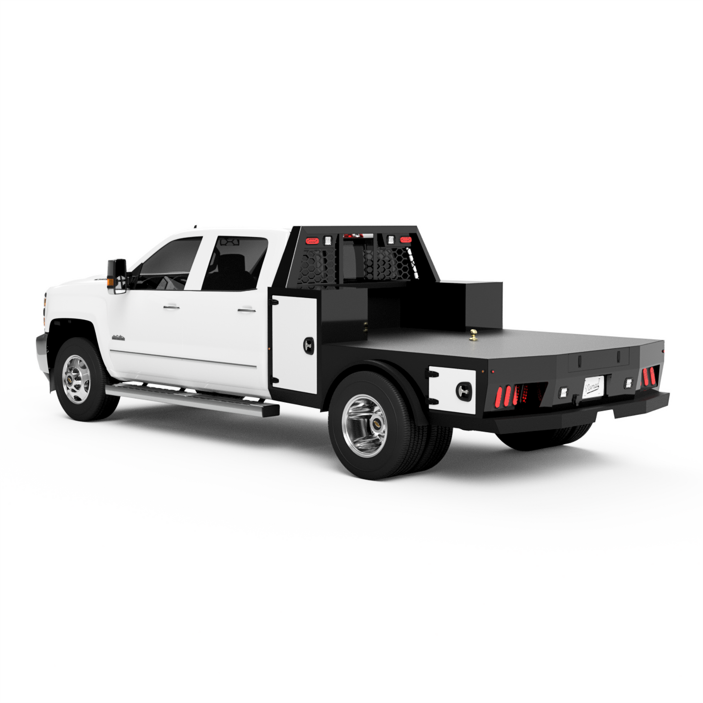 1988-2025 GM 3500 Flatbed W/ Large Front Boxes