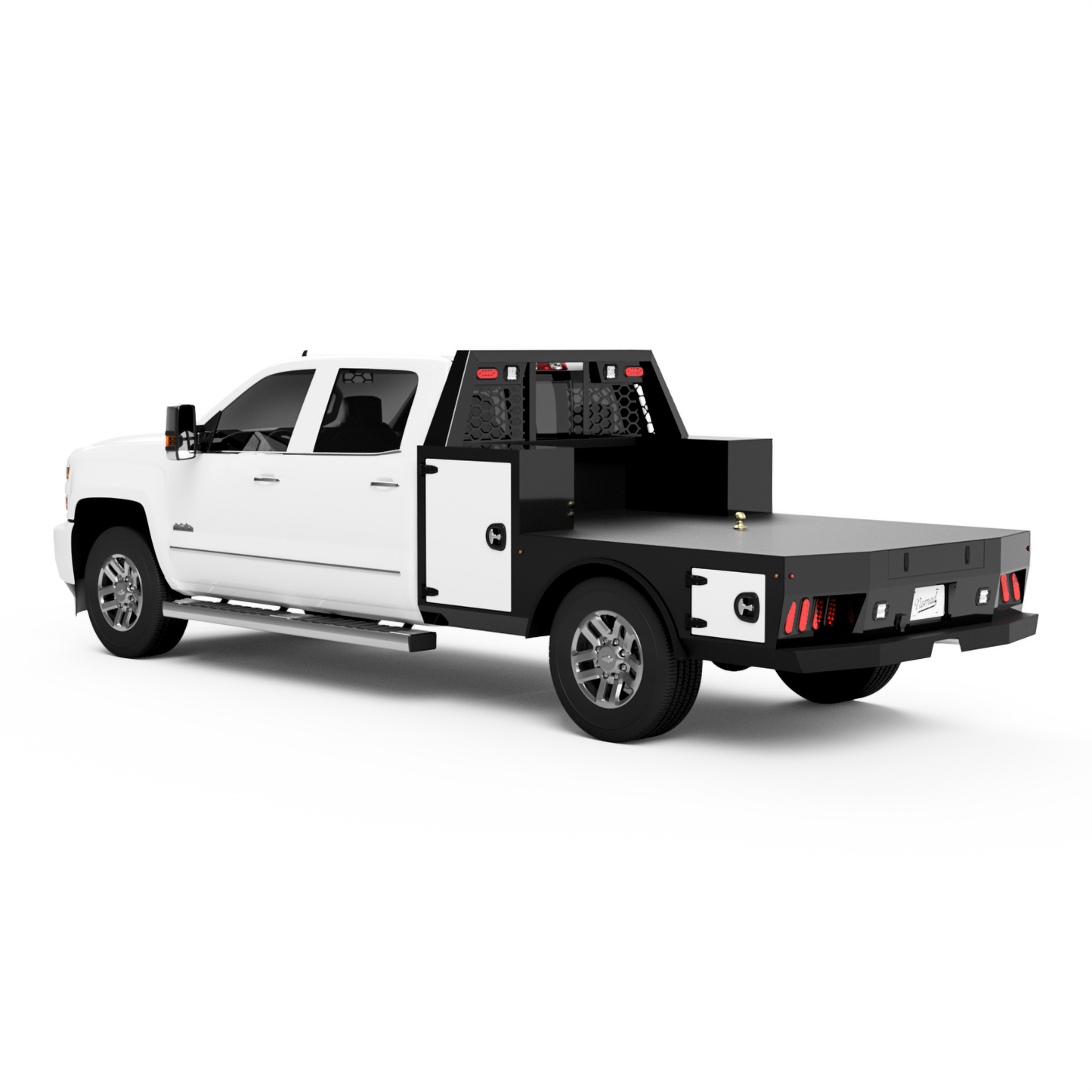 1988-2025 GM 2500/3500 Flatbed W/ Large Front Boxes