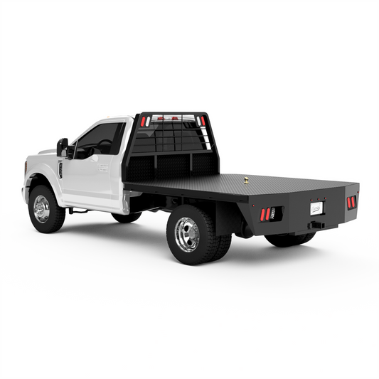 UNIVERSAL 60"CA Chassis-Cab 3500/5500 Flatbed W/ Headache Rack