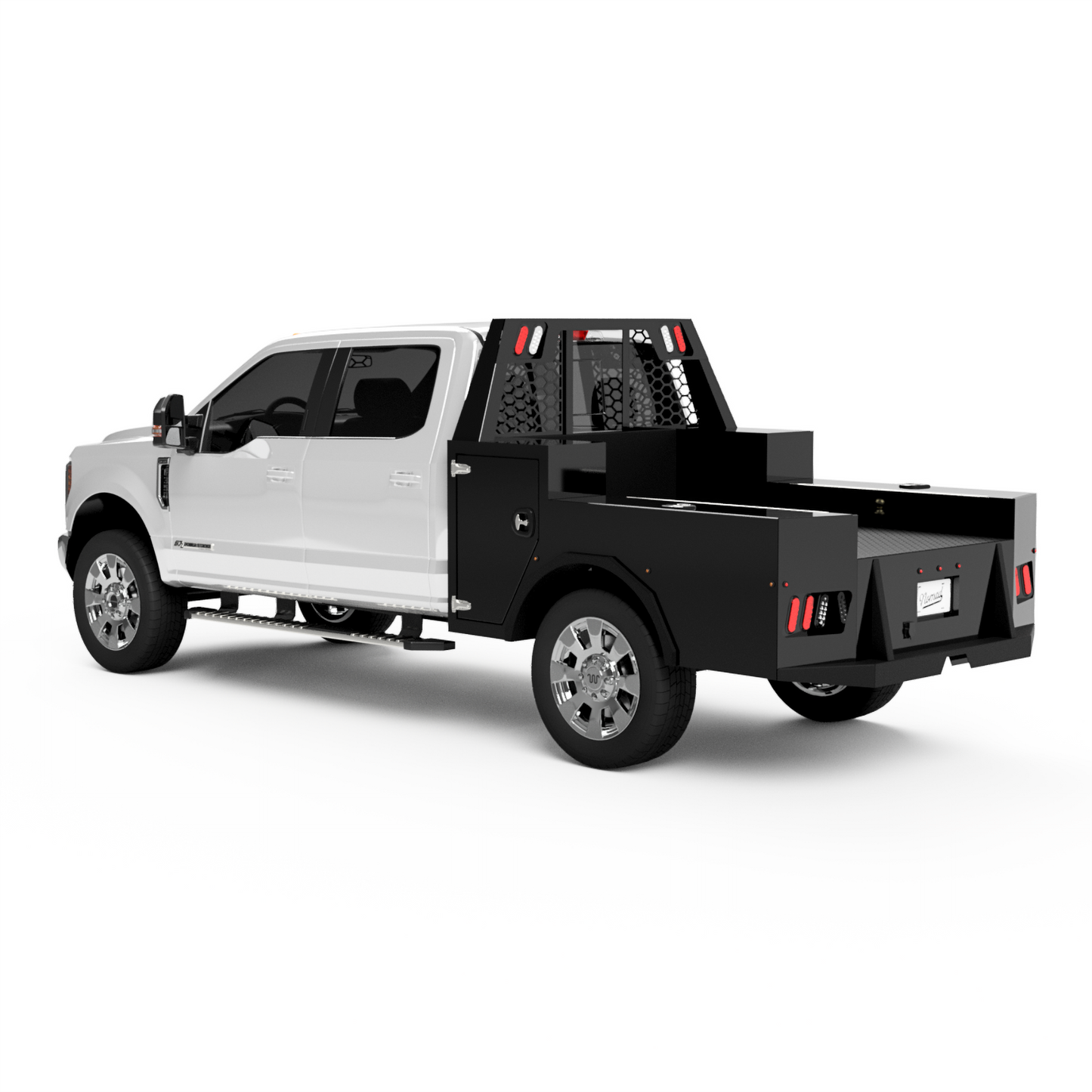 1999-2025 Ford F-250/F-350 Flatbed W/ Deck-Side Boxes