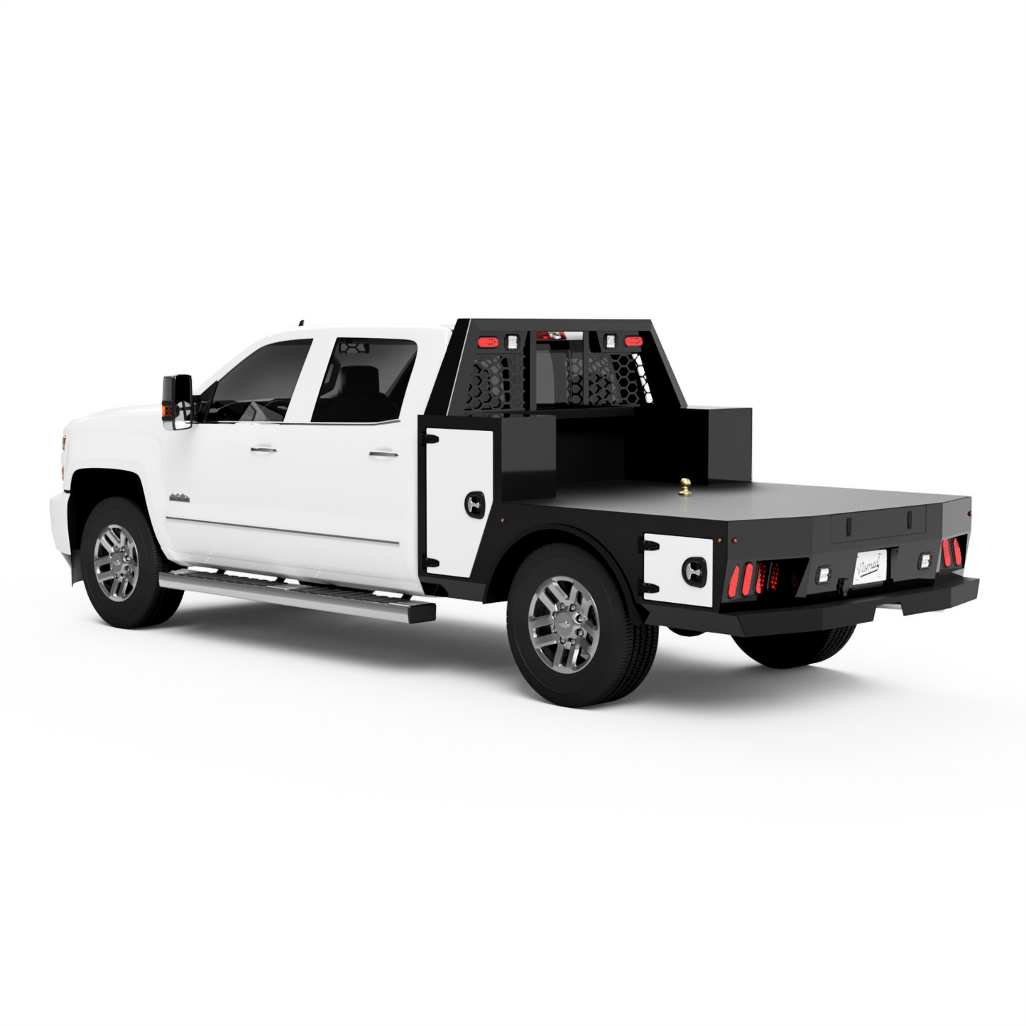 1988-2025 GM 2500/3500 Flatbed W/ Large Front Boxes