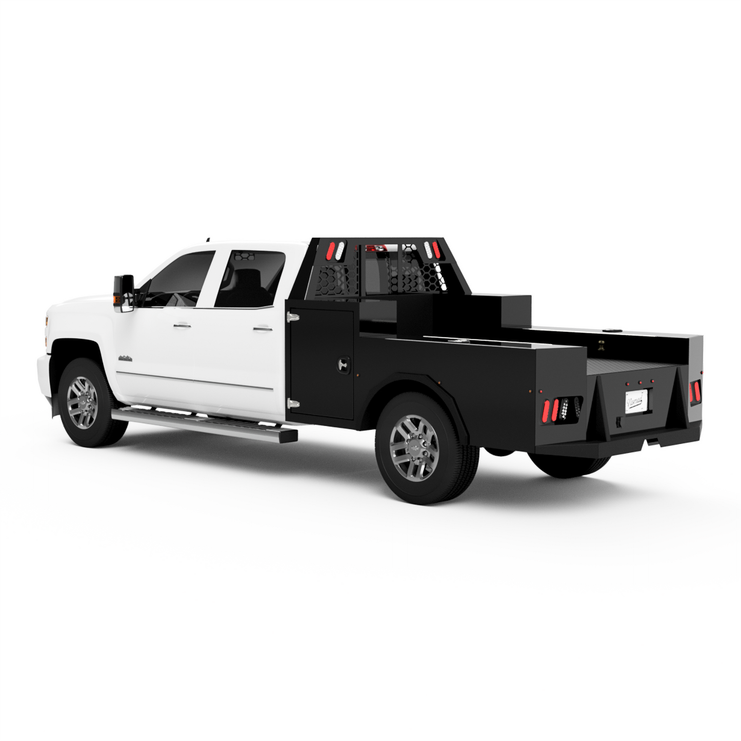 GM 2500/3500 Utility Bed W/ Deck-Side Boxes