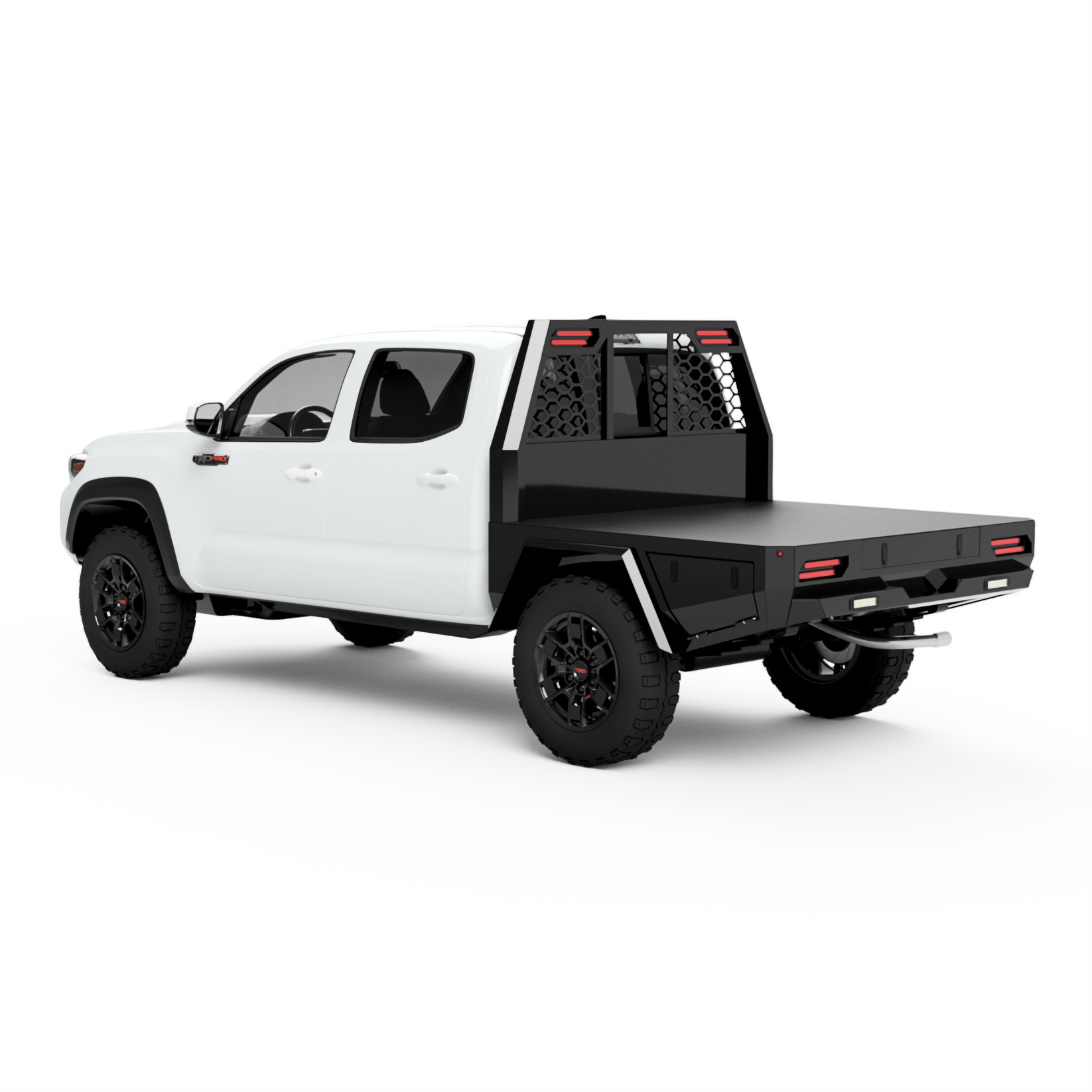 1995-2025 Toyota Tacoma Flatbed W/ Fender Boxes – nomadflatbeds