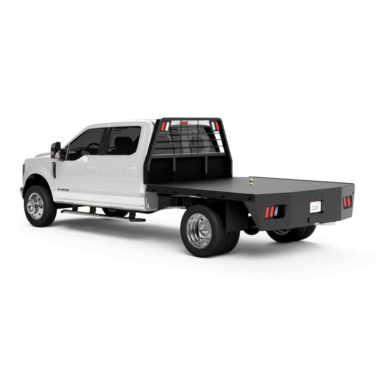 1999-2025 Ford F-350/F-450 Flatbed W/ Headache Rack – nomadflatbeds