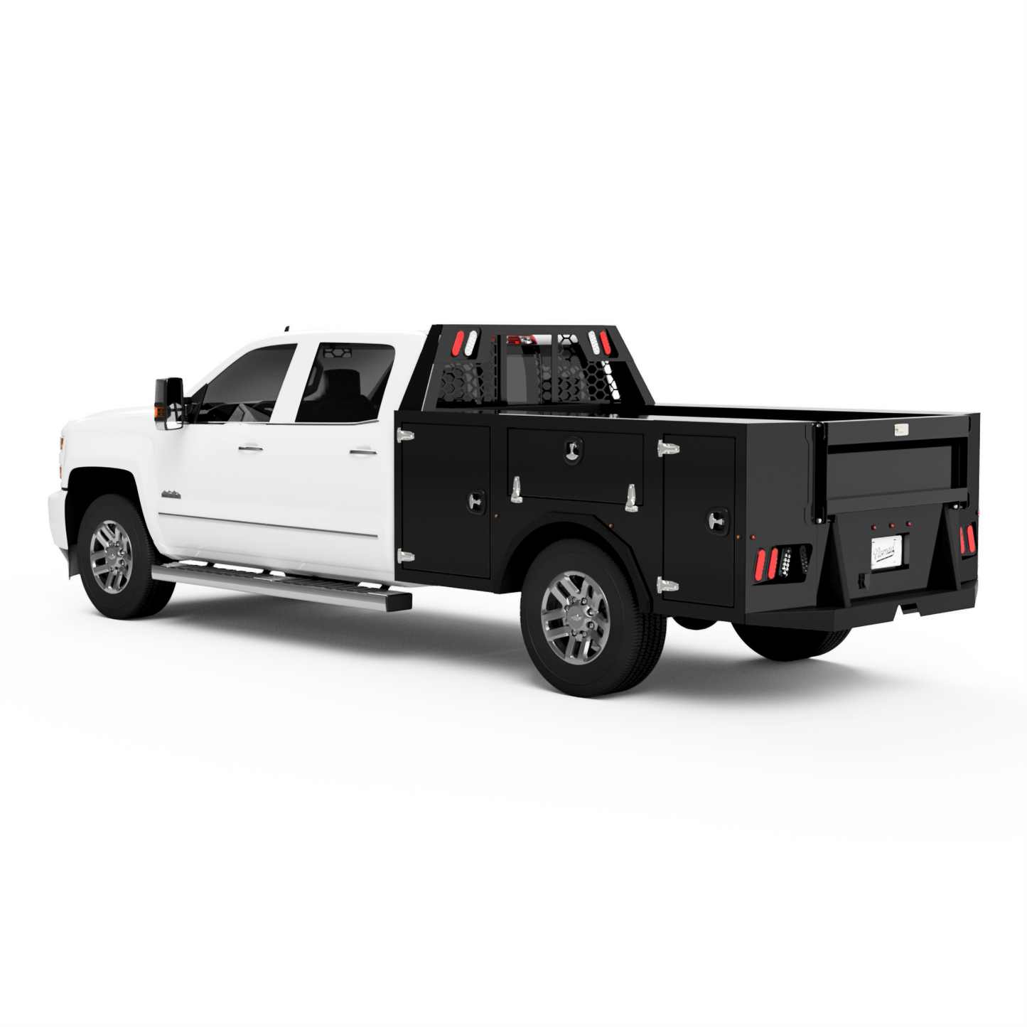 GM 2500/3500 Utility Bed W/ Deck-Top Boxes