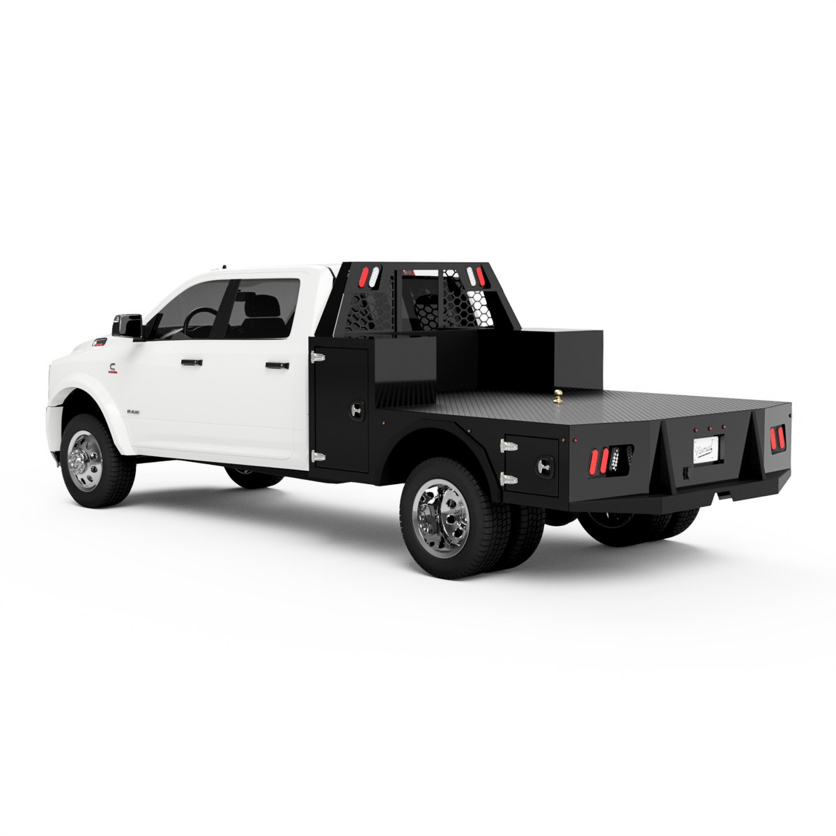 1988-2025 GM 3500 Flatbed W/ Large Front Boxes