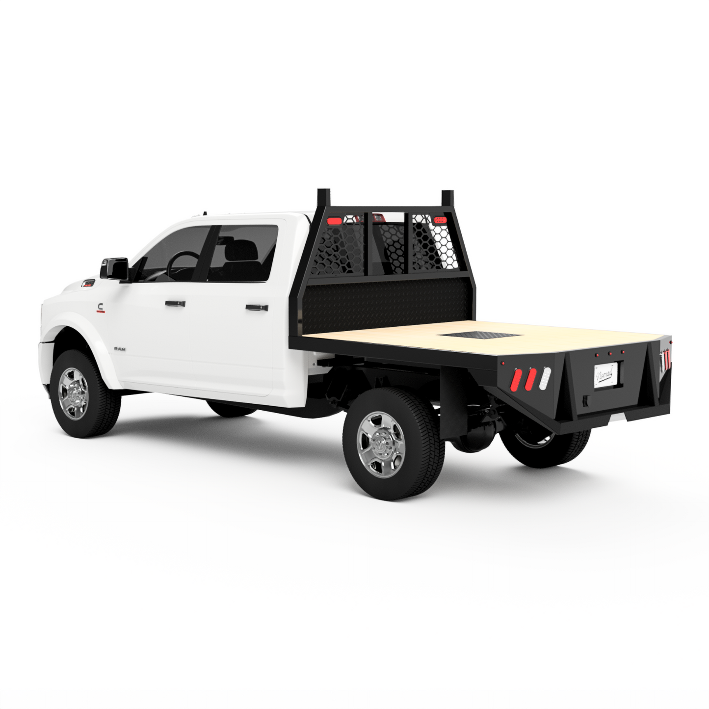 2003-2025 Ram 2500/3500 Flatbed W/ Wooden Deck