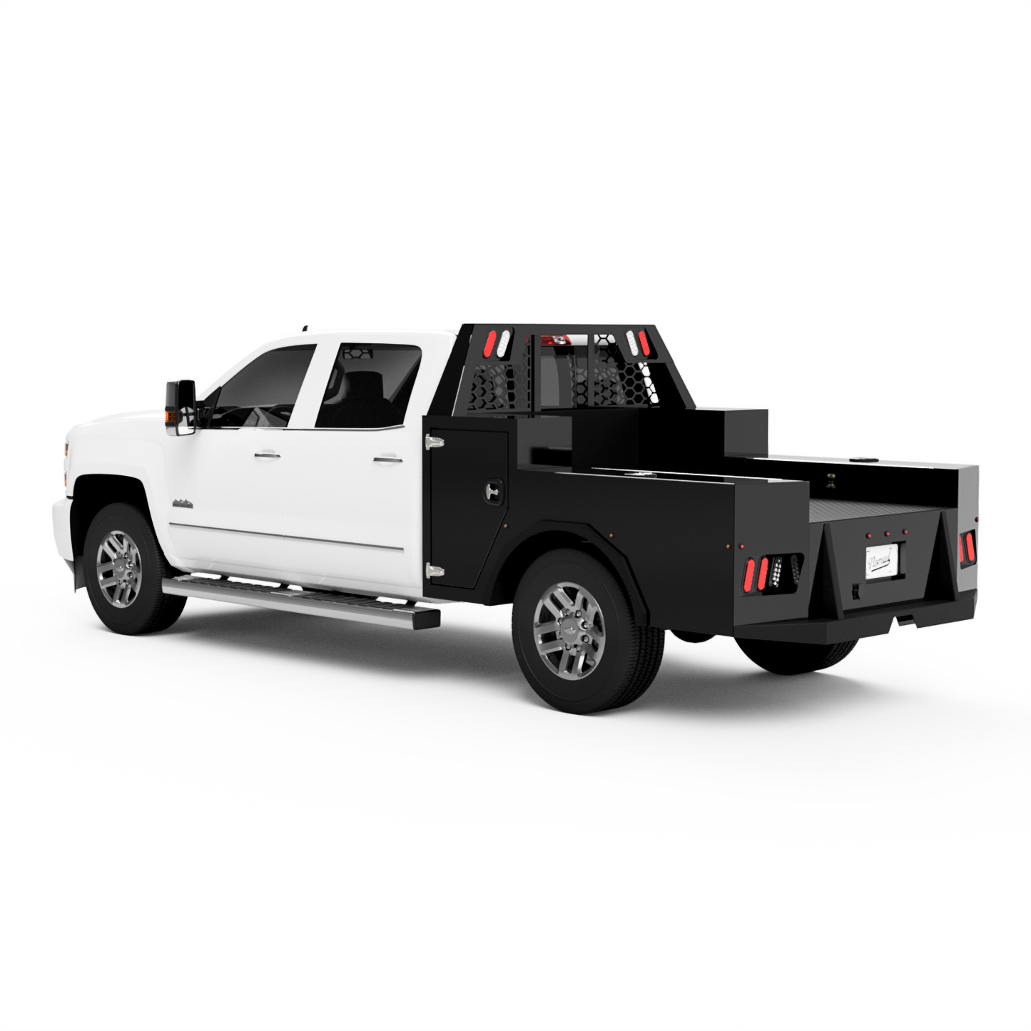 GM 2500/3500 Utility Bed W/ Deck-Side Boxes