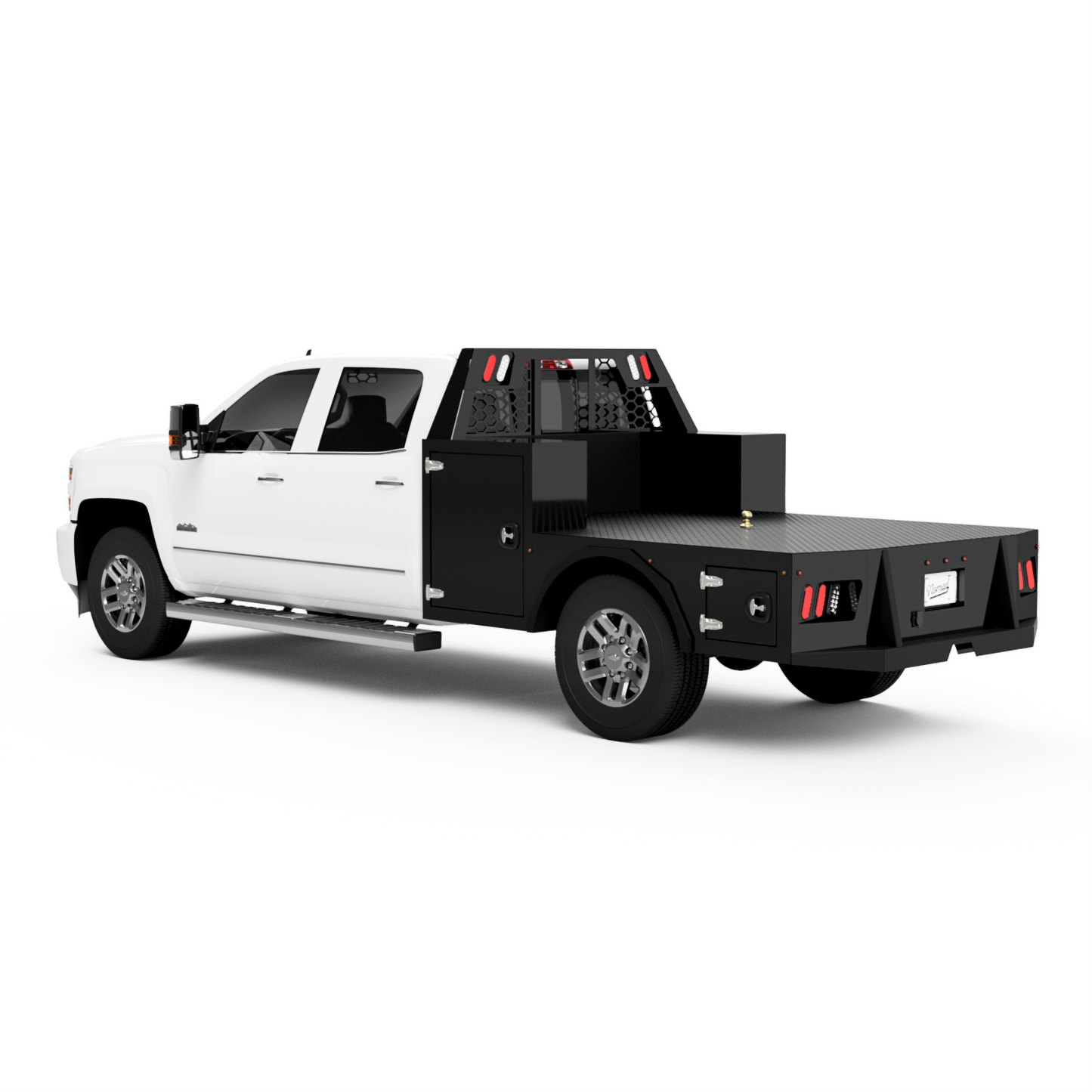 GM 2500/3500 Flatbed W/ Large Front Boxes