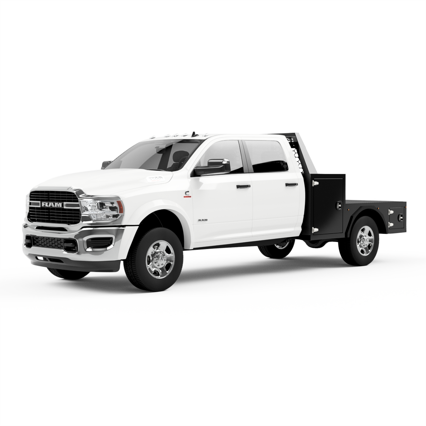 2003-2025 Ram 2500/3500 Flatbed W/ Large Front Boxes