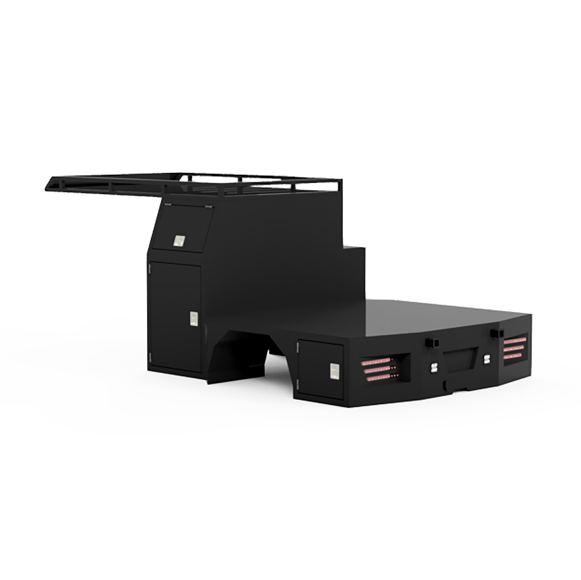 1999-2025 Ford F-350/F-450 Welding Bed W/ Roof Rack – nomadflatbeds