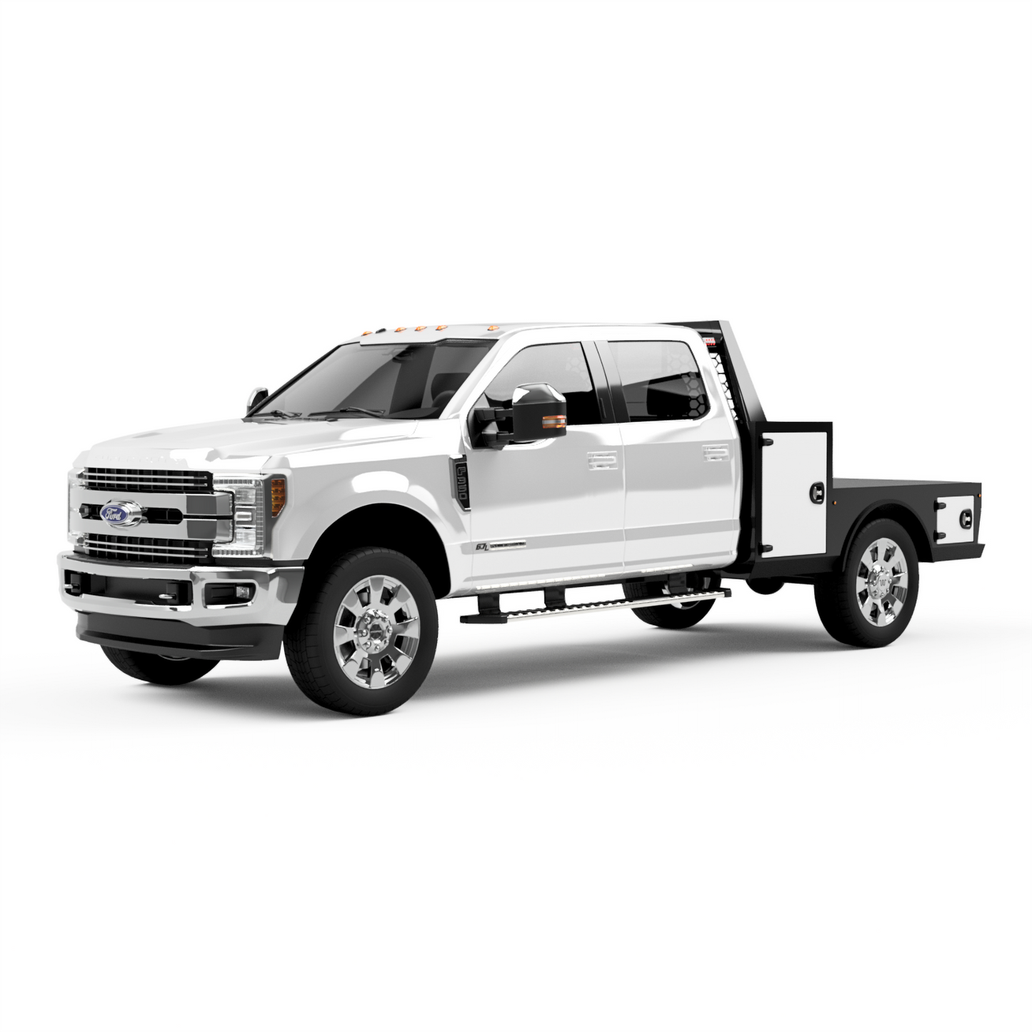 1999-2025 Ford F-250/F-350 Flatbed W/ Large Front Boxes
