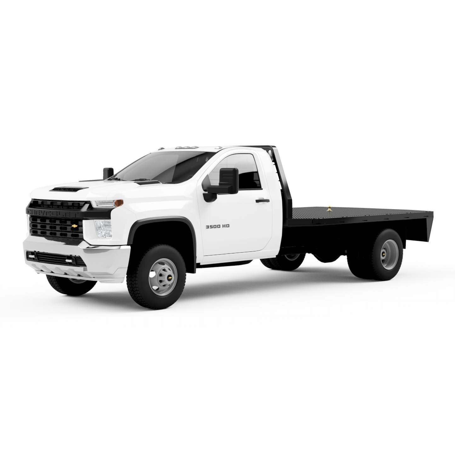 UNIVERSAL 84"CA Chassis-Cab 3500/5500 Flatbed W/ Headache Rack