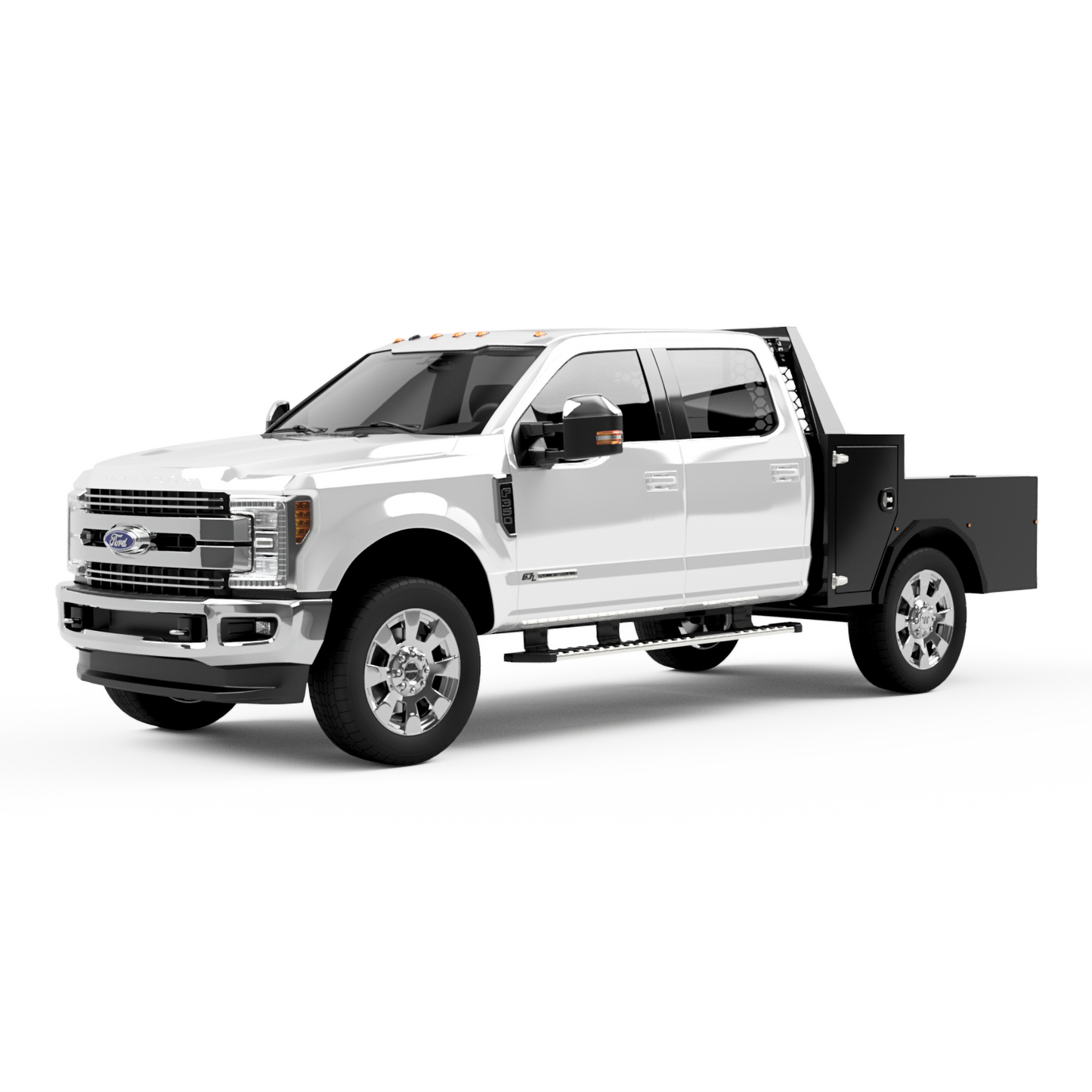 1999-2025 Ford F-250/F-350 Flatbed W/ Deck-Side Boxes