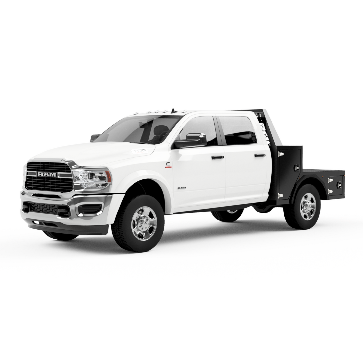 2003-2025 Ram 2500/3500 Flatbed W/ Large Front Boxes