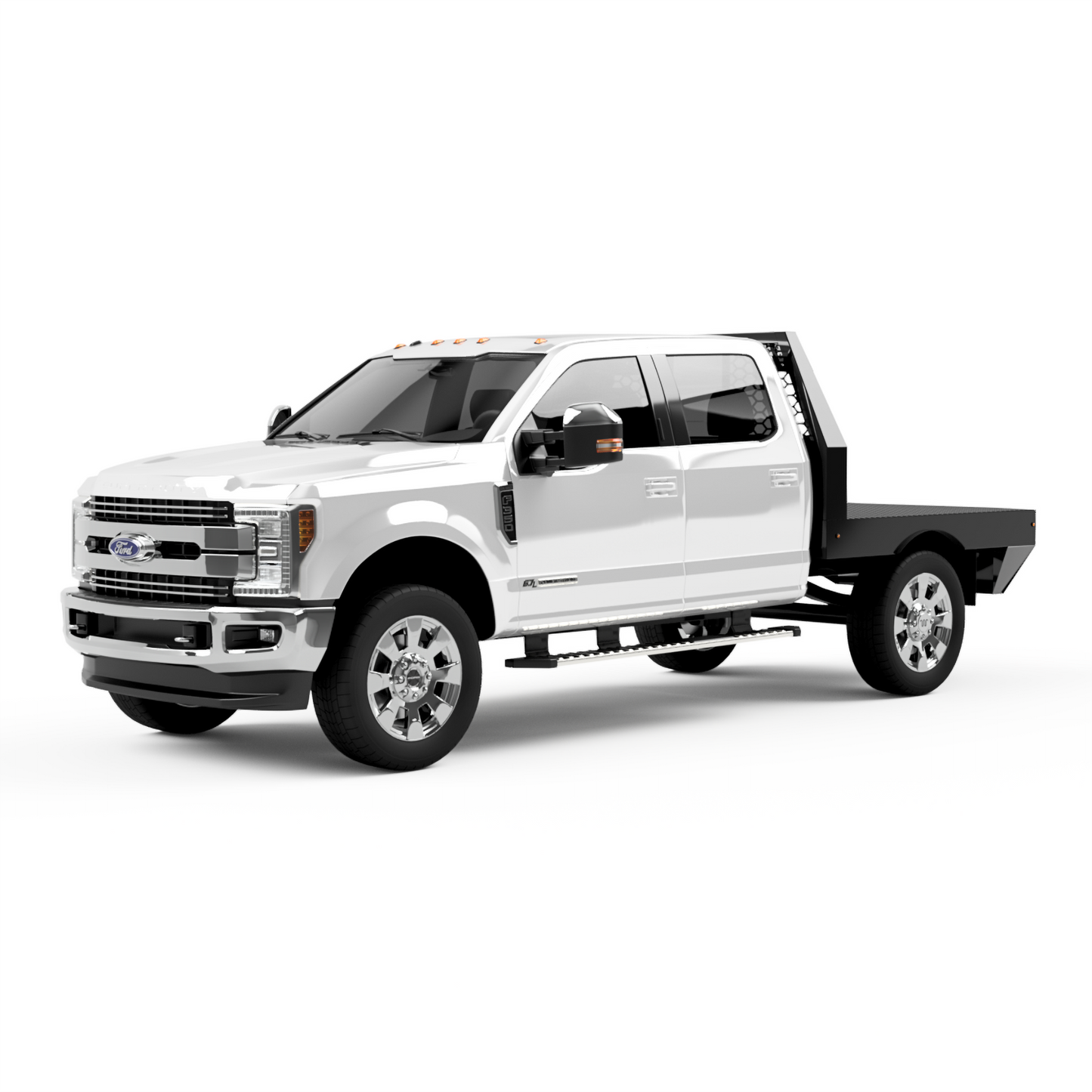 1999-2025 Ford F-250/F-350 Flatbed W/ Half-Skirts