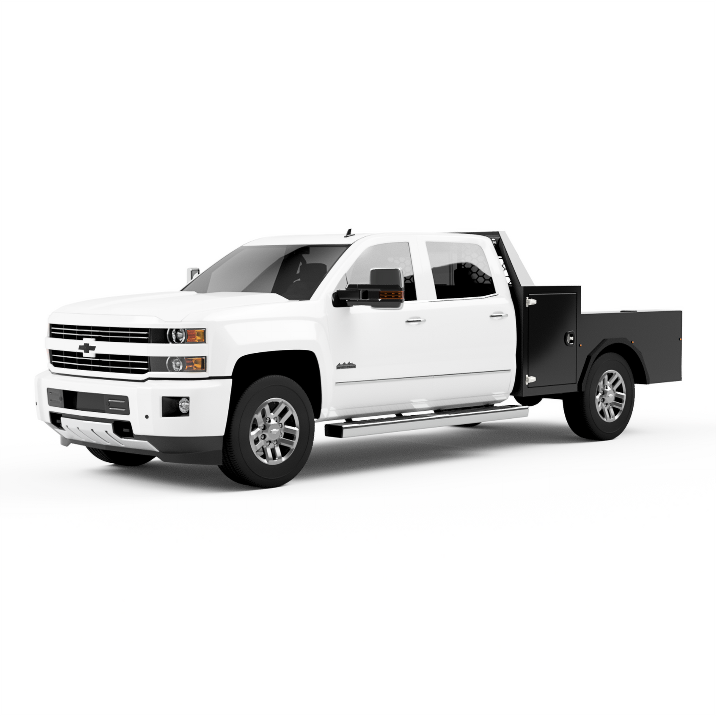 GM 2500/3500 Utility Bed W/ Deck-Side Boxes