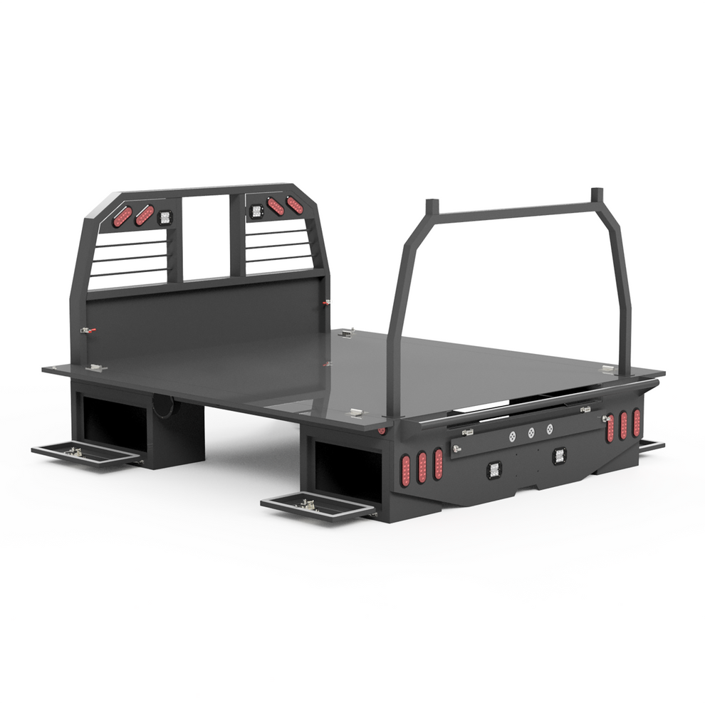 1999-2024 Ford F-250/F-350 Flatbed W/ Fender Boxes – nomadflatbeds