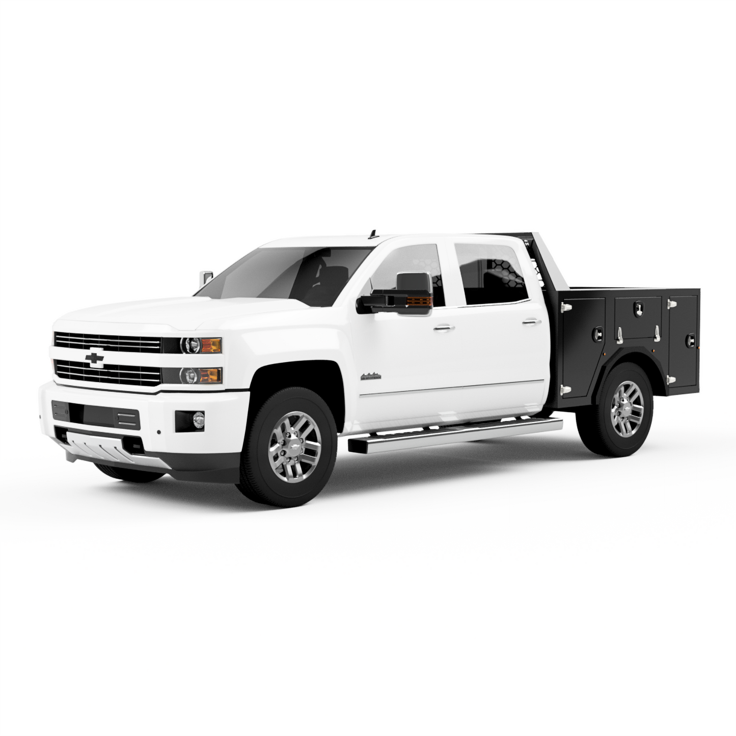 GM 2500/3500 Utility Bed W/ Deck-Top Boxes
