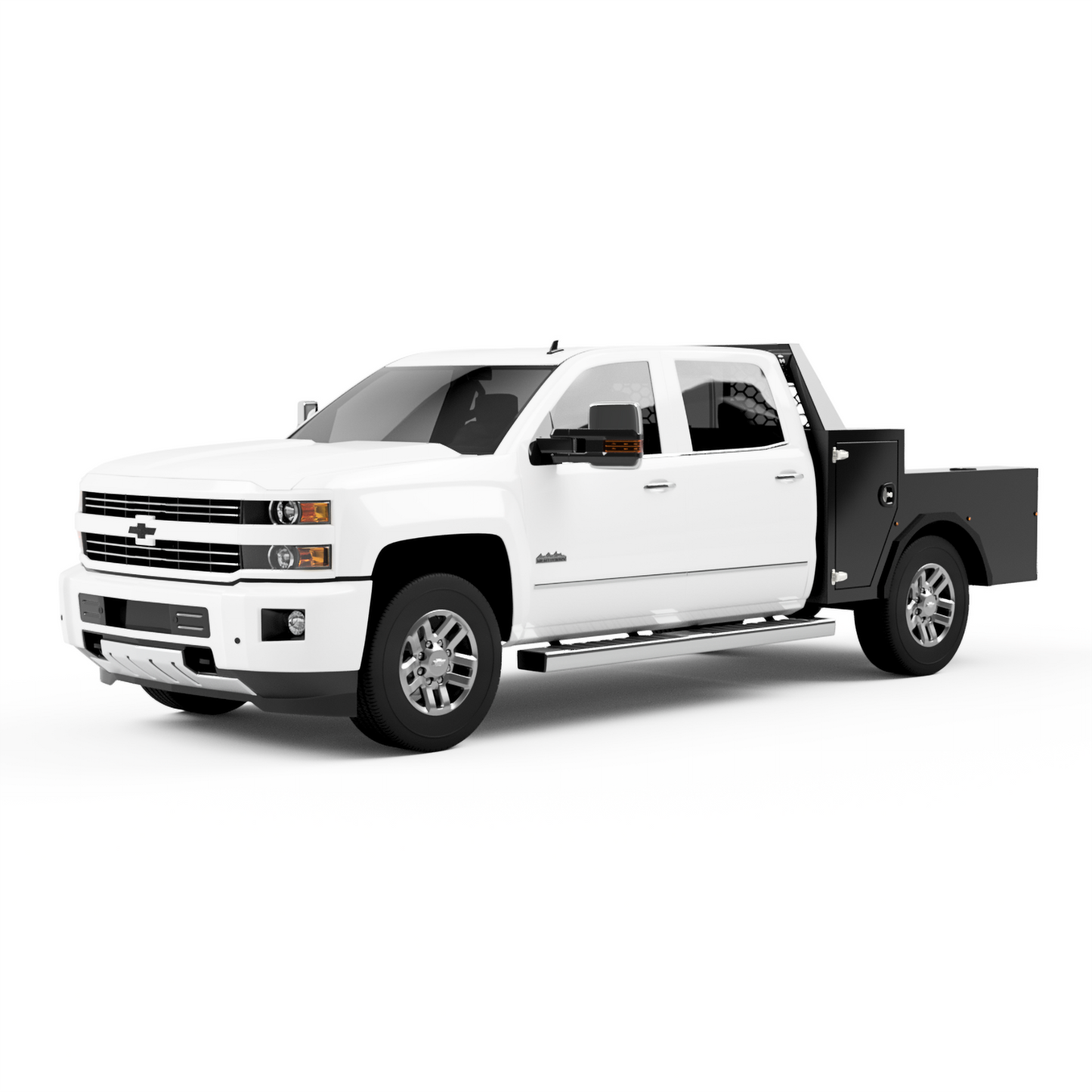 GM 2500/3500 Utility Bed W/ Deck-Side Boxes