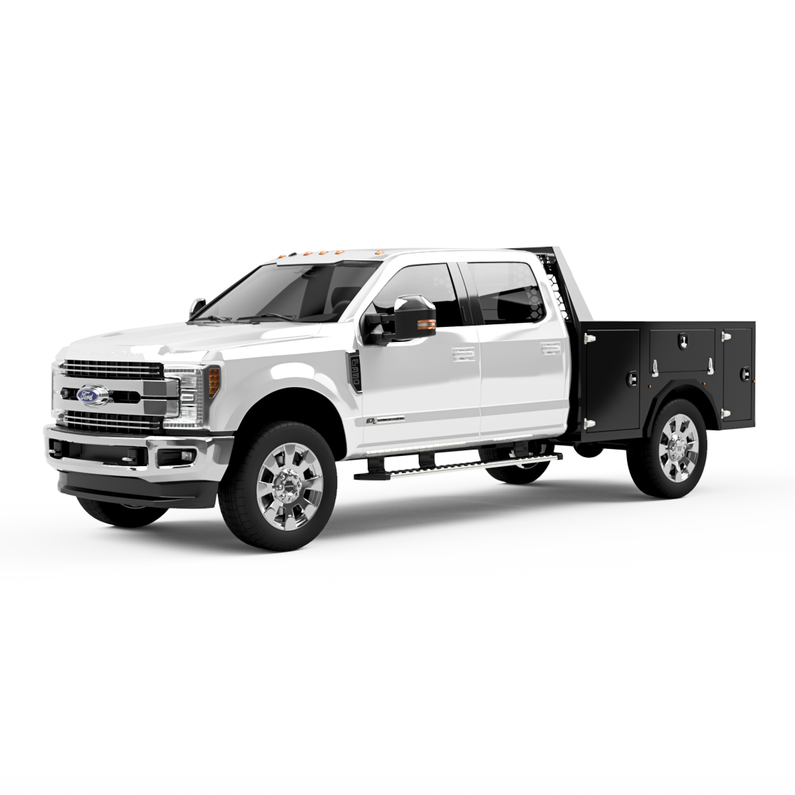 1999-2025 Ford F-250/F-350 Flatbed W/ Deck-Top Boxes