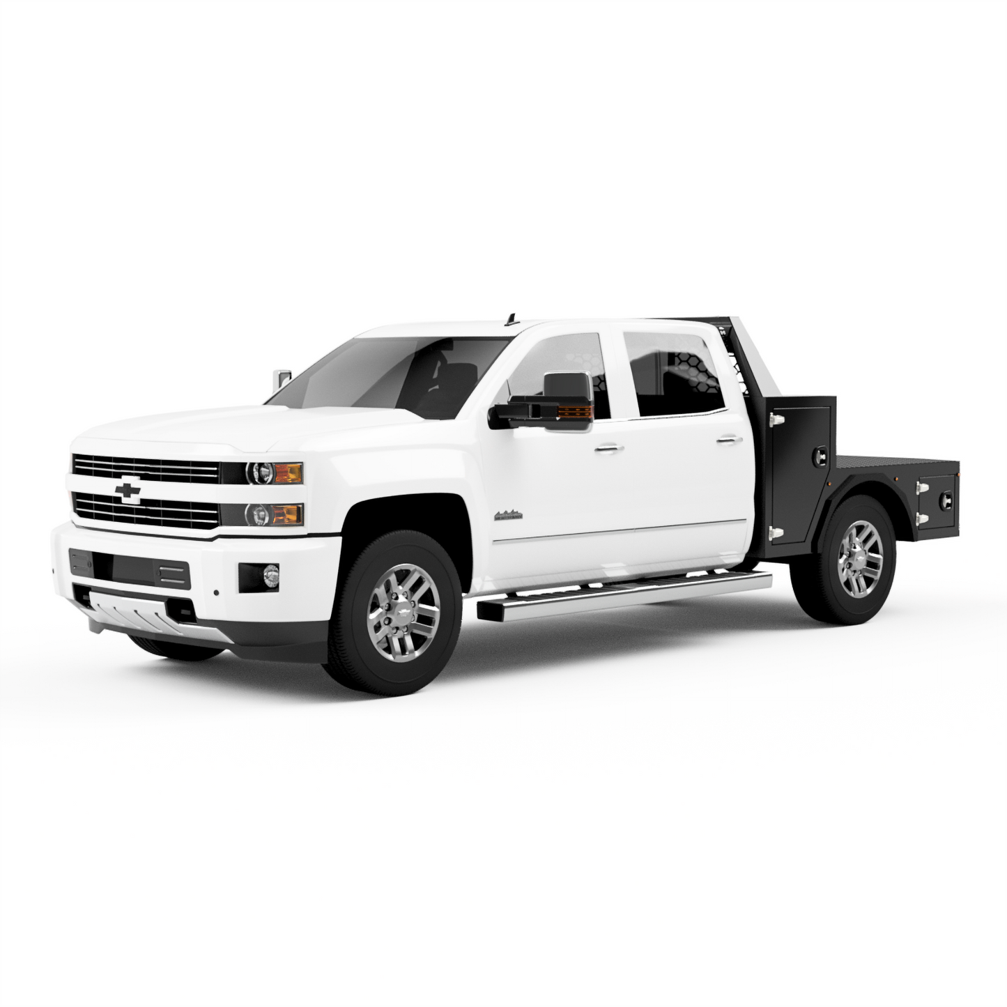 GM 2500/3500 Flatbed W/ Large Front Boxes