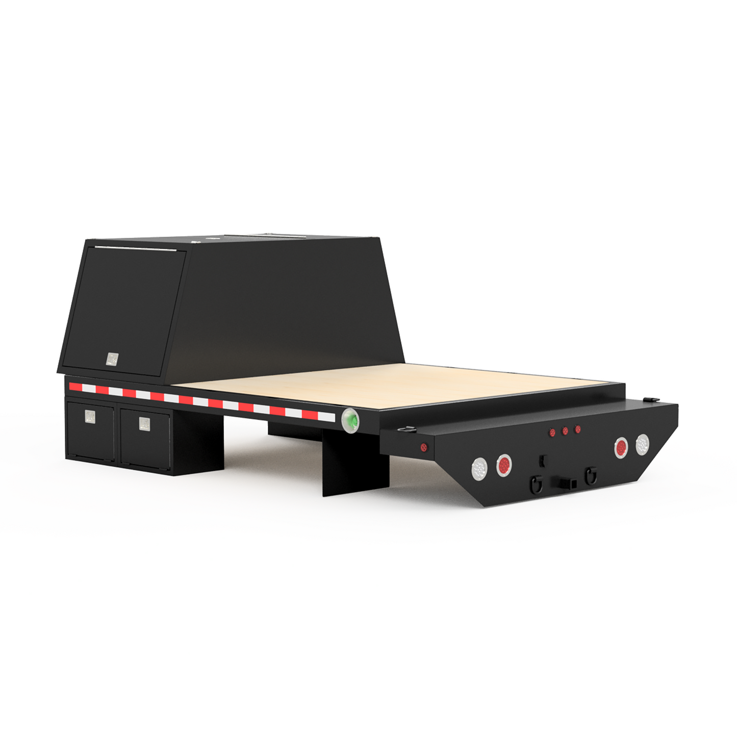 UNIVERSAL 84"CA Chassis-Cab 4500/5500 Welding Bed W/ Front Cabinet