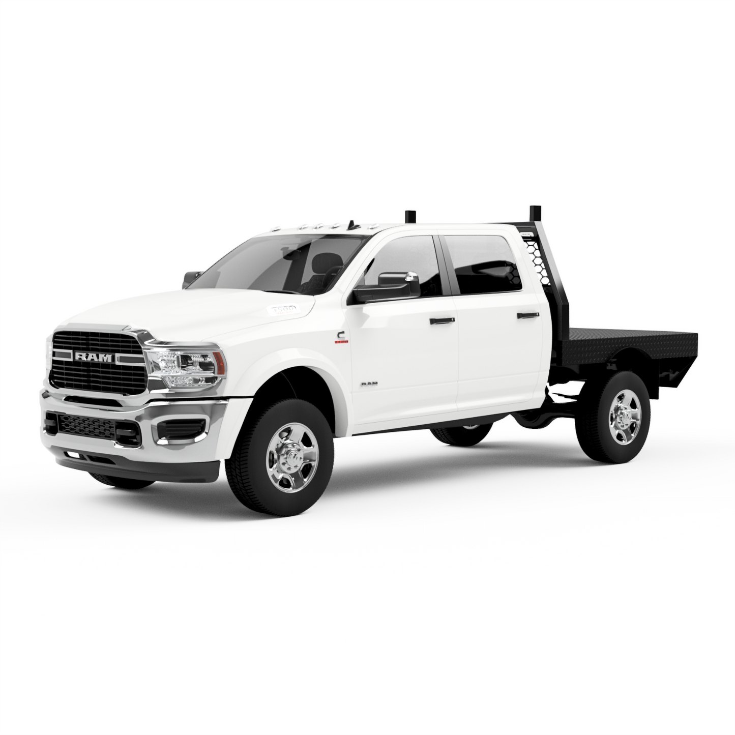 2003-2025 Ram 2500/3500 Flatbed W/ Headache Rack