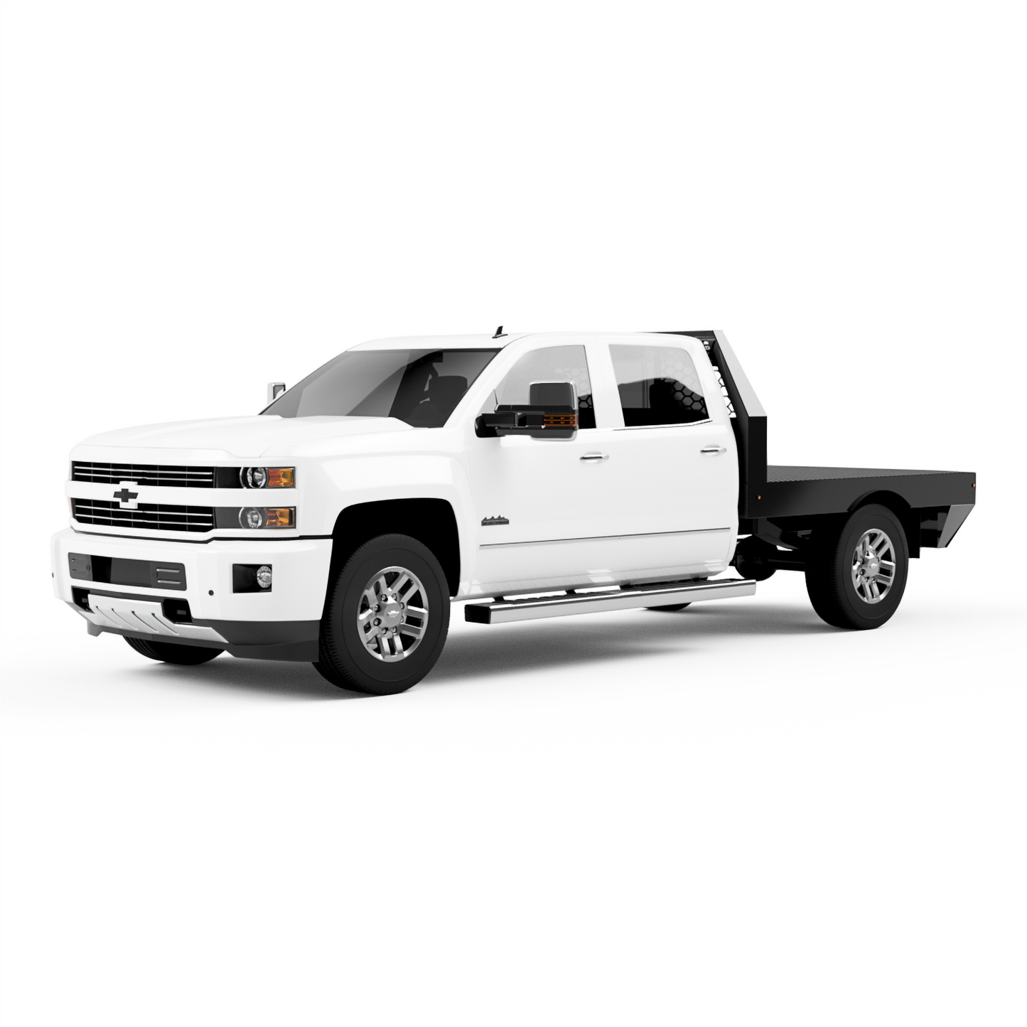 1988-2025 GM 2500/3500 Flatbed W/ Half-Skirts