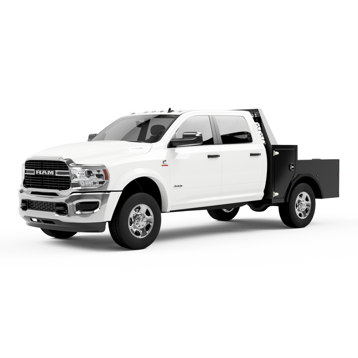 2003-2025 Ram 2500/3500 Flatbed W/ Deck-Side Boxes – nomadflatbeds