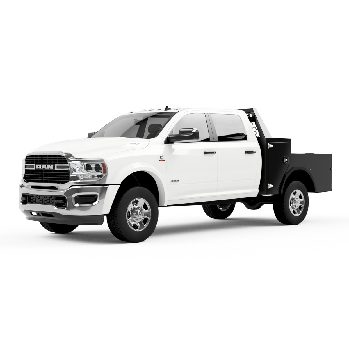 2003-2025 Ram 2500/3500 Flatbed W/ Deck-Side Boxes