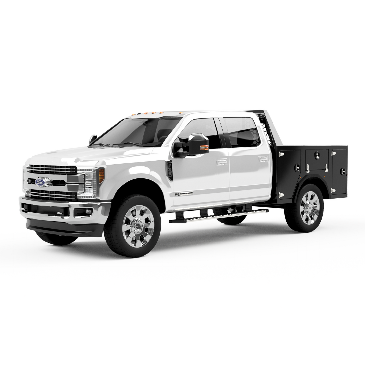 1999-2025 Ford F-250/F-350 Flatbed W/ Deck-Top Boxes