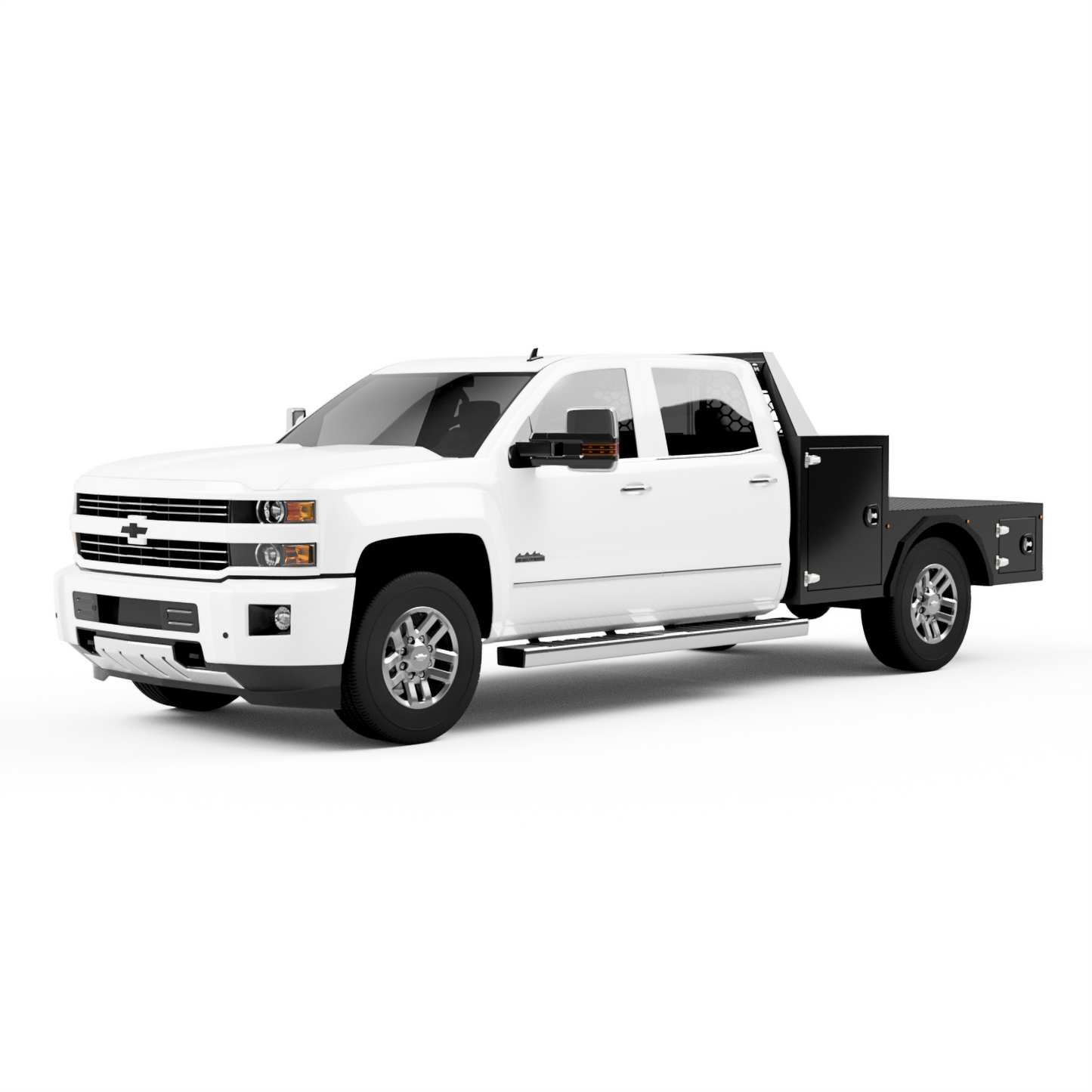 GM 2500/3500 Flatbed W/ Large Front Boxes