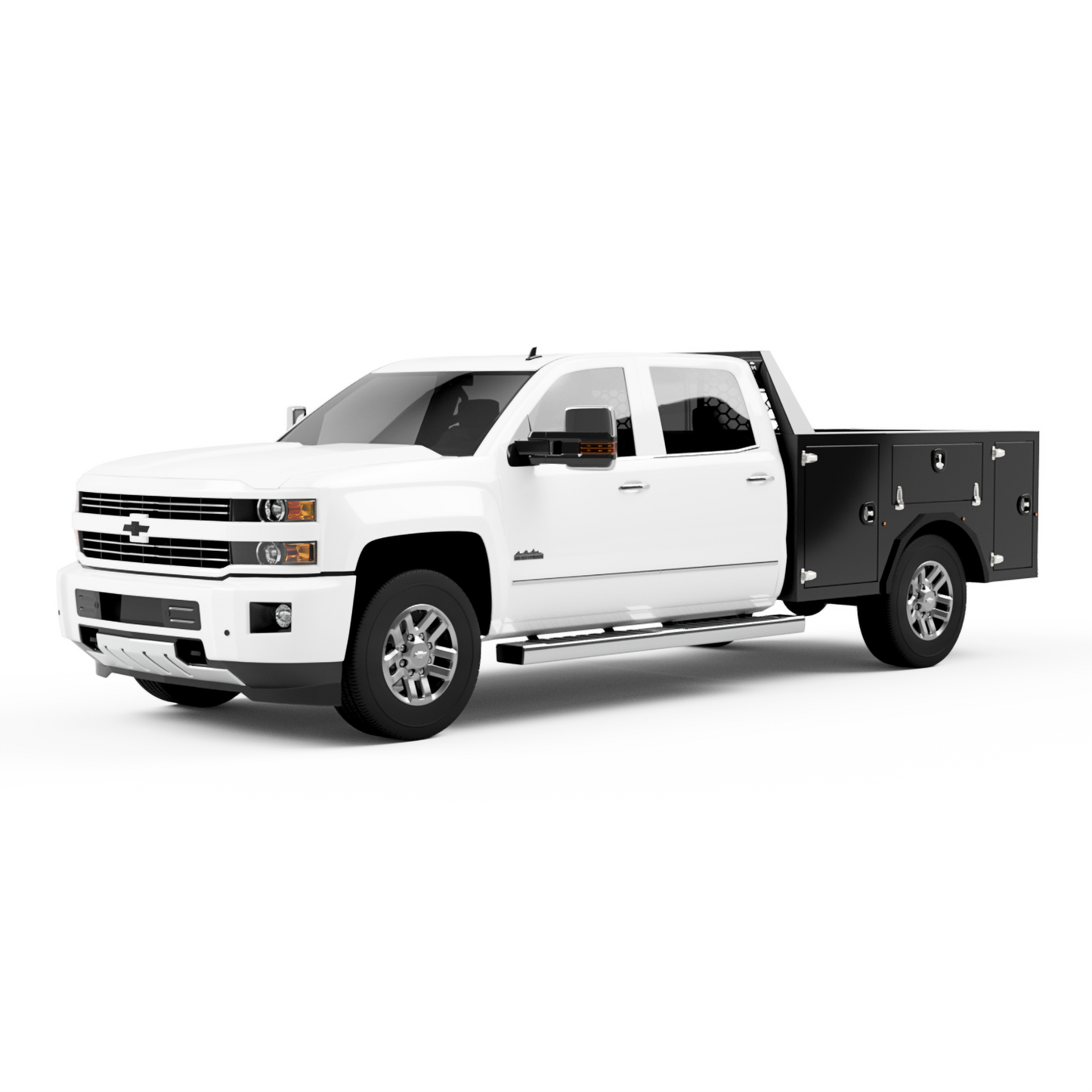 GM 2500/3500 Utility Bed W/ Deck-Top Boxes