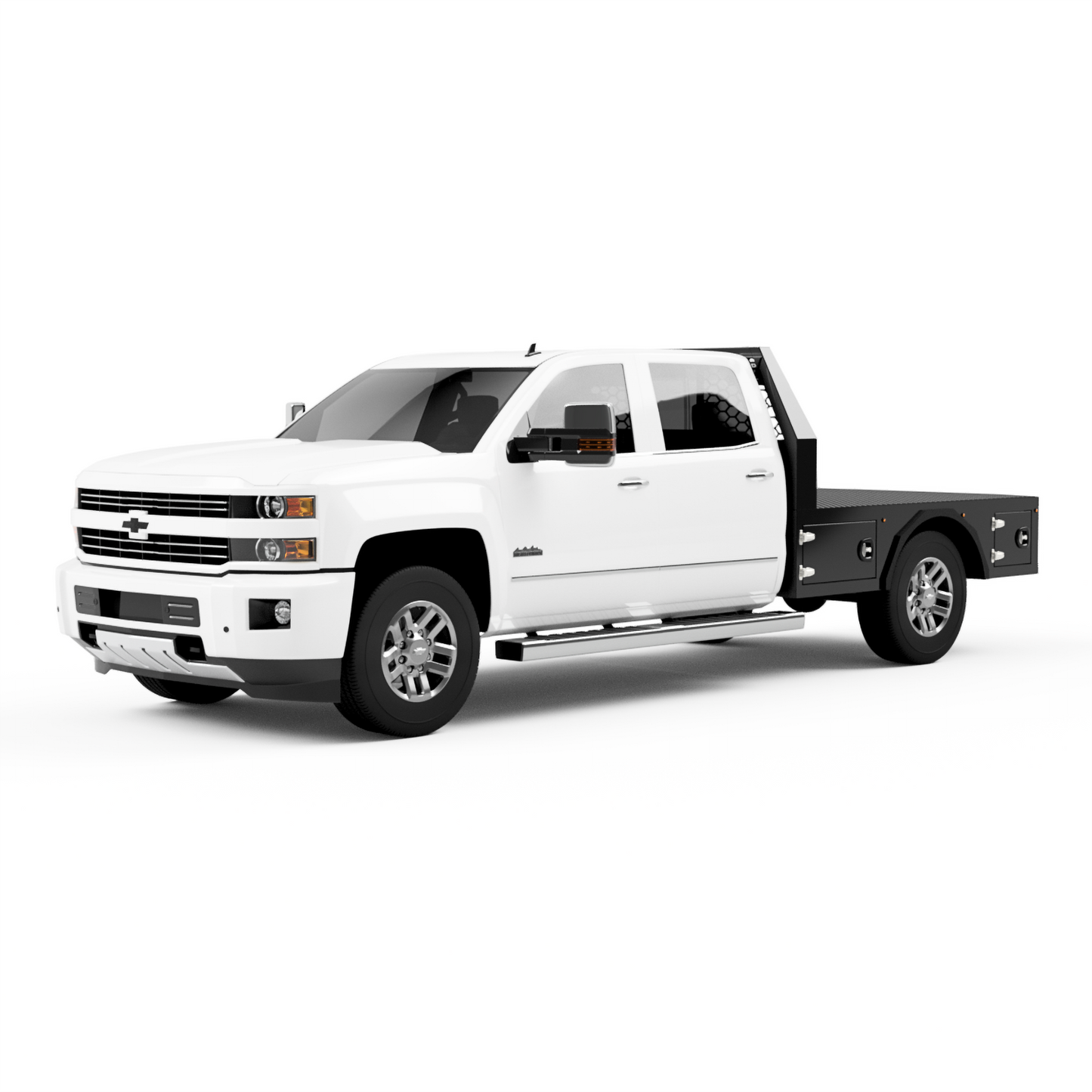 1988-2025 GM 2500/3500 Flatbed W/ Fender Boxes