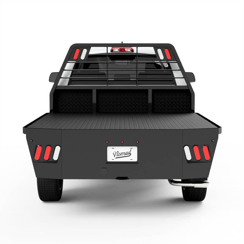 2007-2025 Toyota Tundra Flatbed W/ Headache Rack – nomadflatbeds