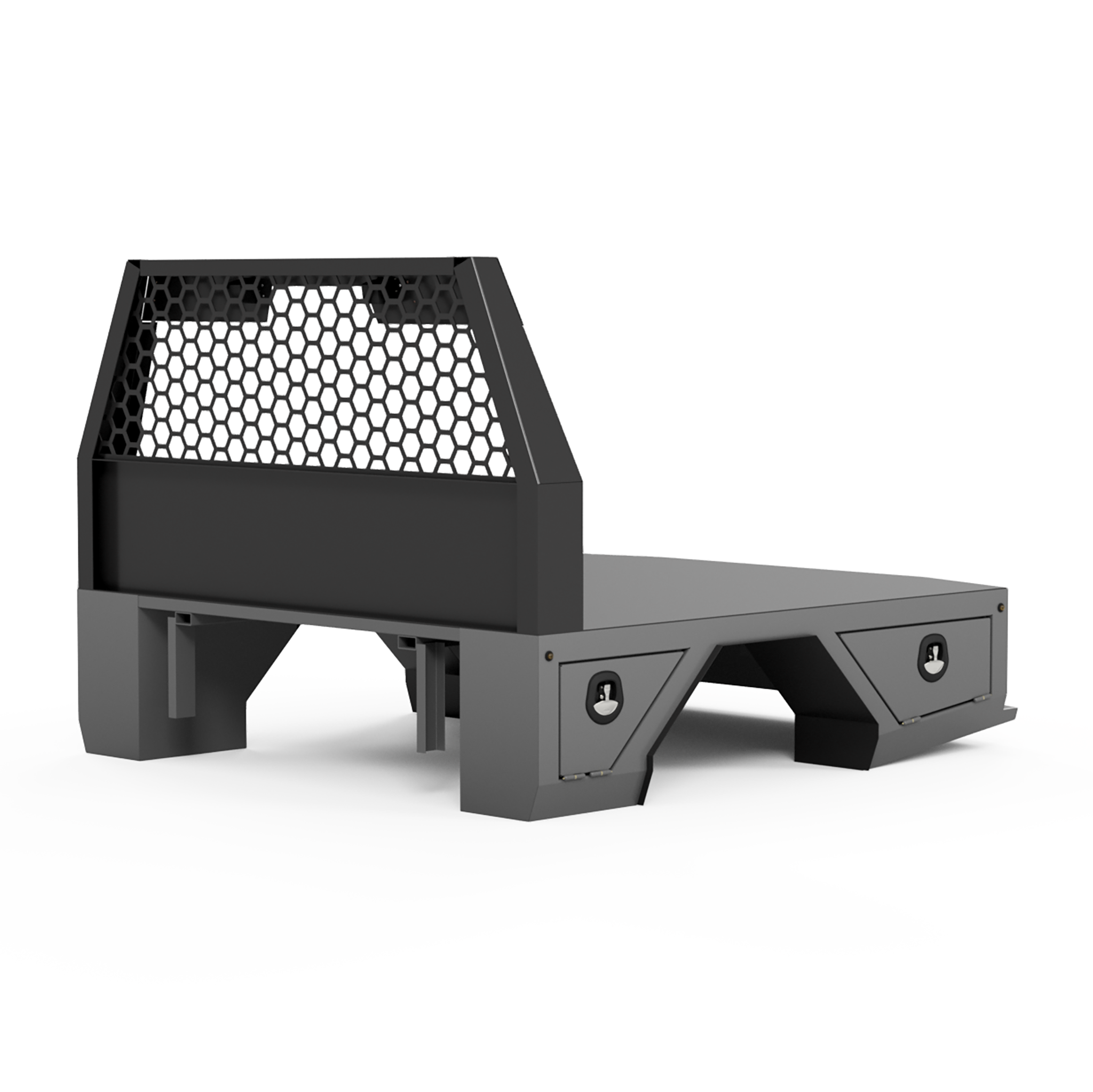 2003-2025 Ram 2500/3500 Flatbed W/ Fender Boxes – nomadflatbeds