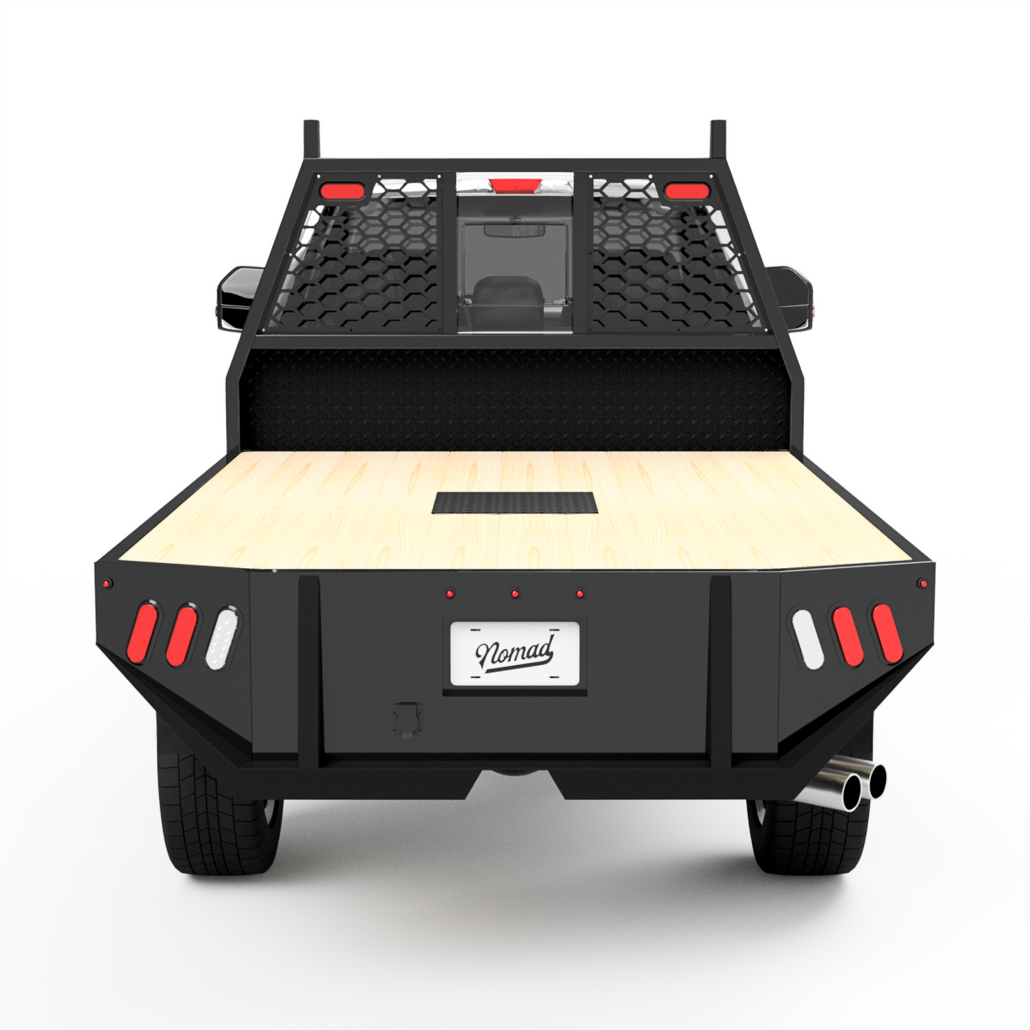 1999-2025 Ford F-250/F-350 Flatbed W/ Wooden Deck