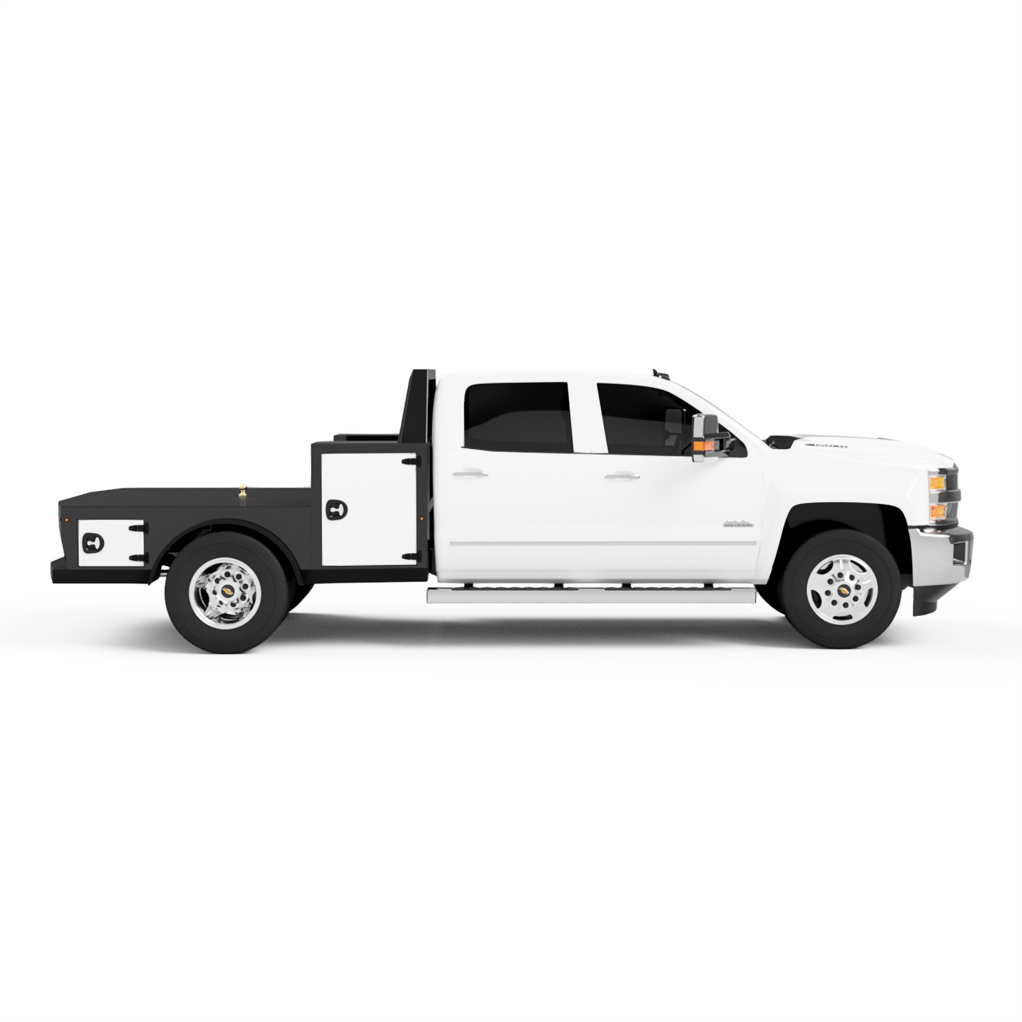 1988-2025 GM 3500 Flatbed W/ Large Front Boxes