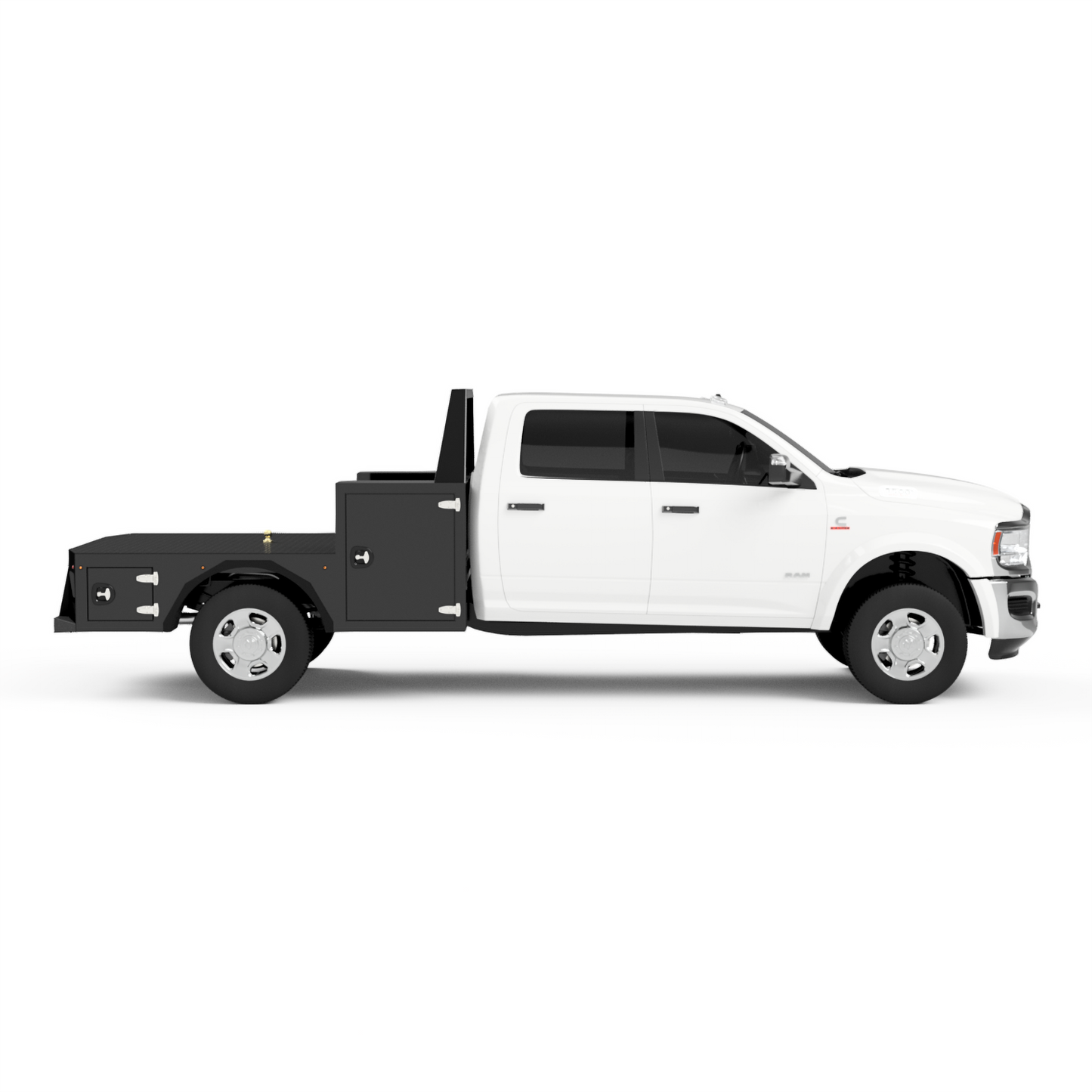 2003-2025 Ram 2500/3500 Flatbed W/ Large Front Boxes