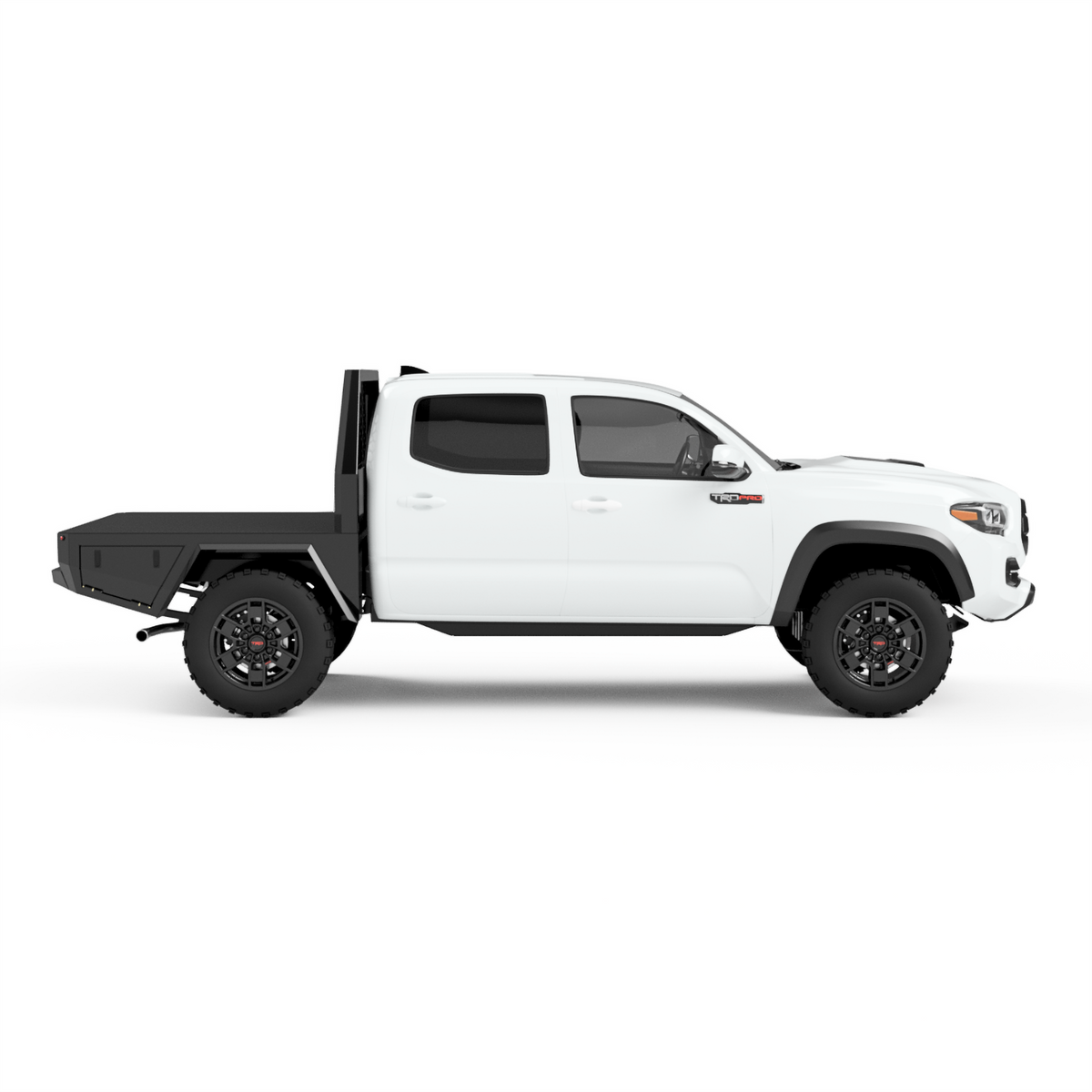 1995-2025 Toyota Tacoma Flatbed W/ Fender Boxes – nomadflatbeds