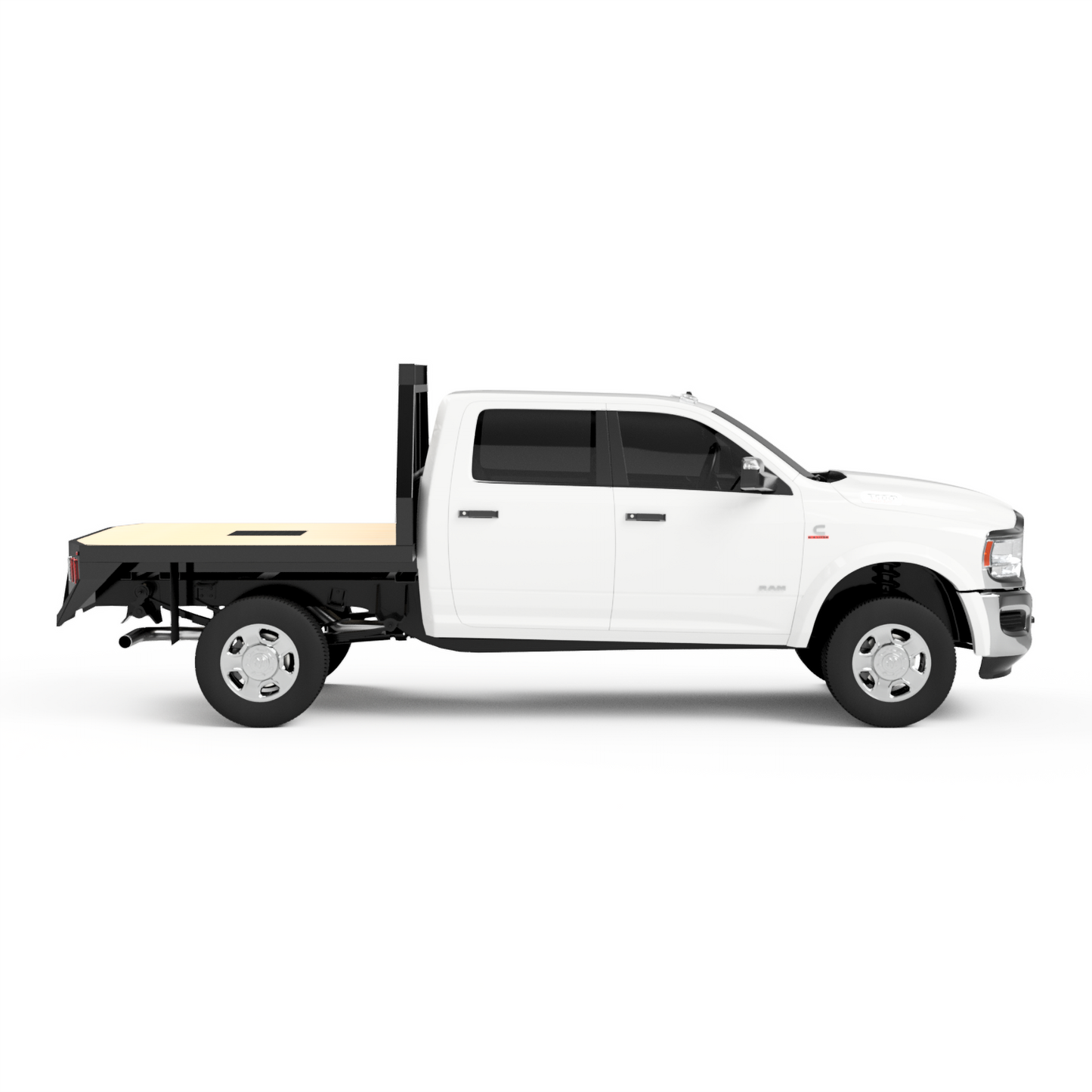 2003-2025 Ram 2500/3500 Flatbed W/ Wooden Deck