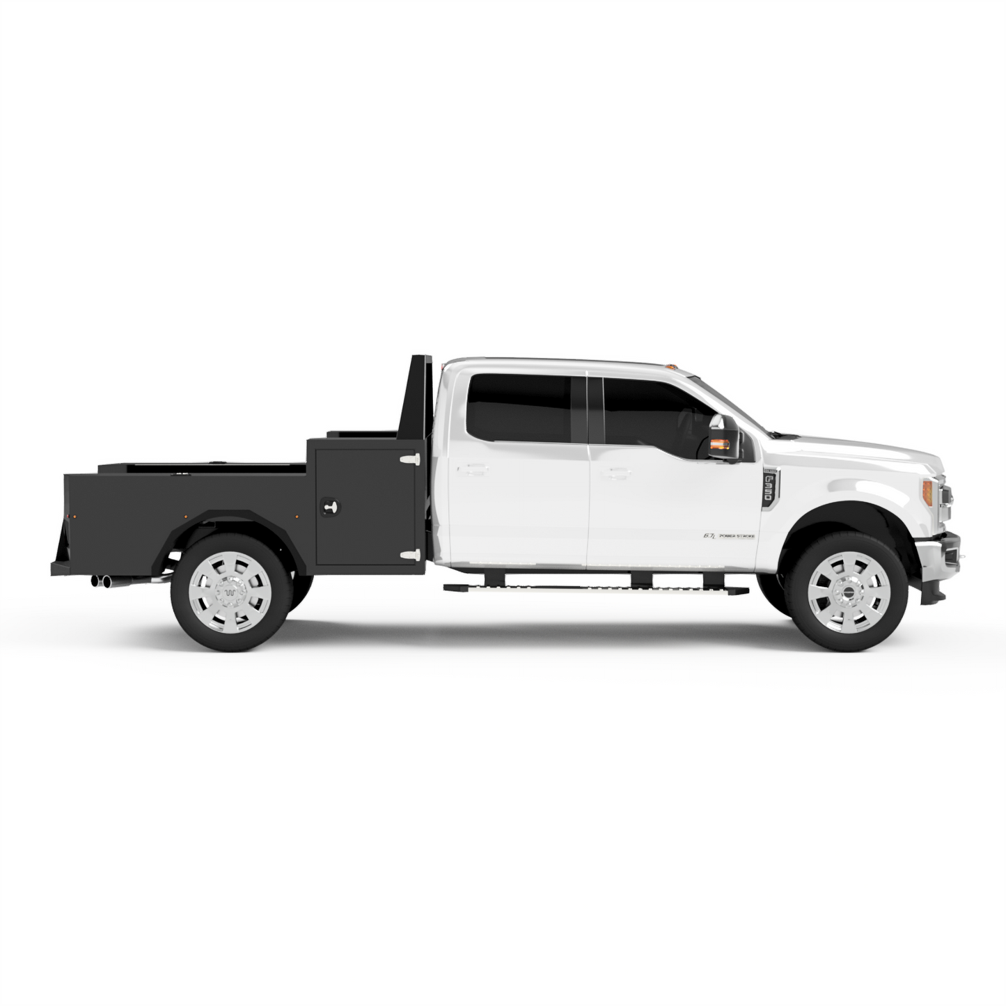 1999-2025 Ford F-250/F-350 Flatbed W/ Deck-Side Boxes