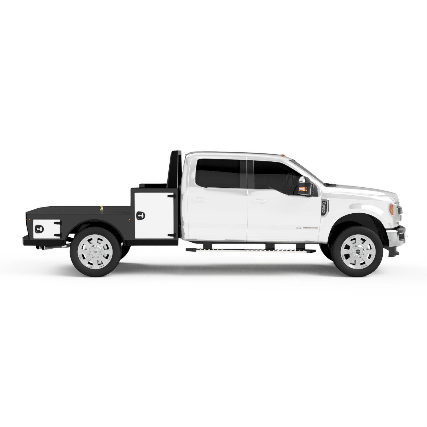 1999-2025 Ford F-250/F-350 Flatbed W/ Large Front Boxes