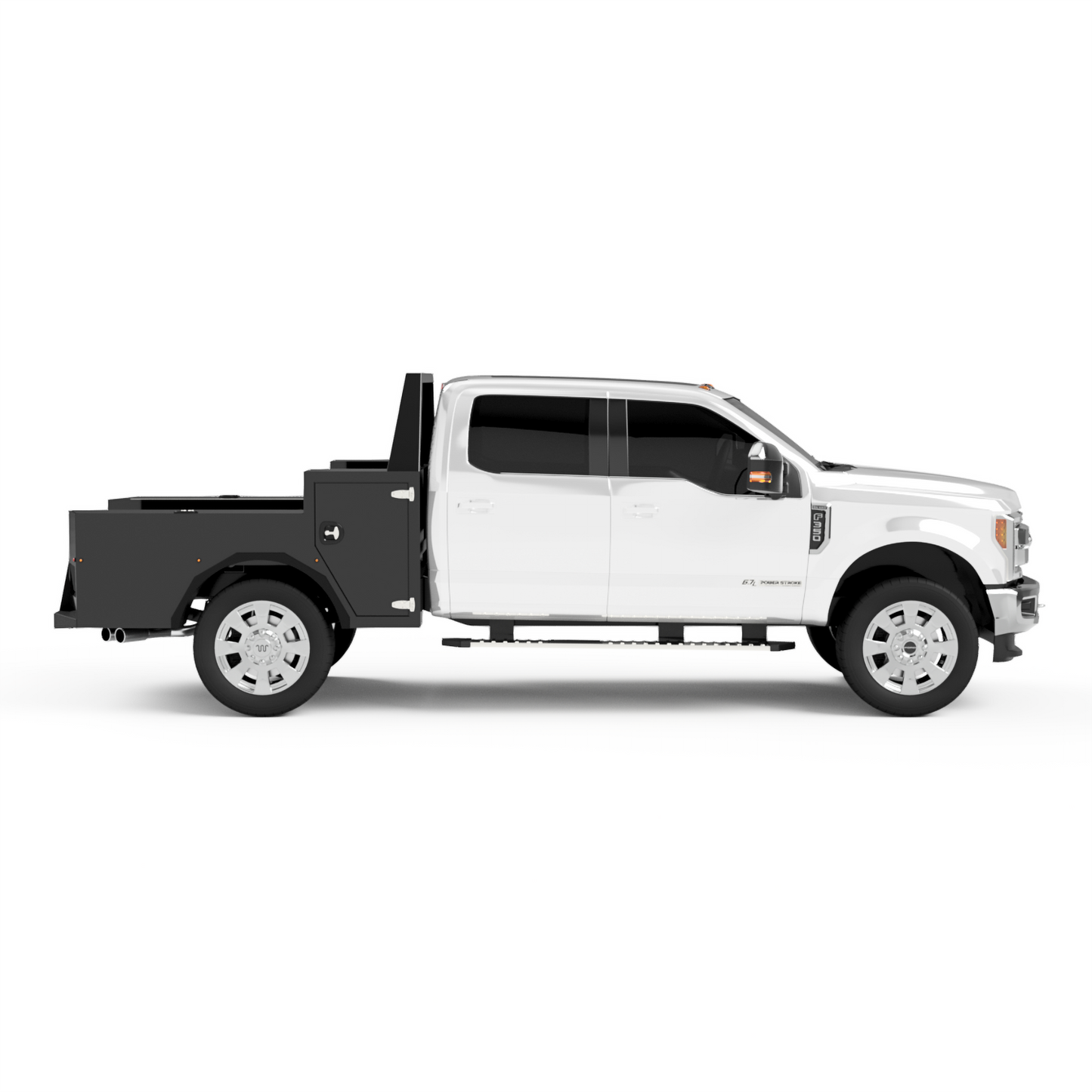 1999-2025 Ford F-250/F-350 Flatbed W/ Deck-Side Boxes