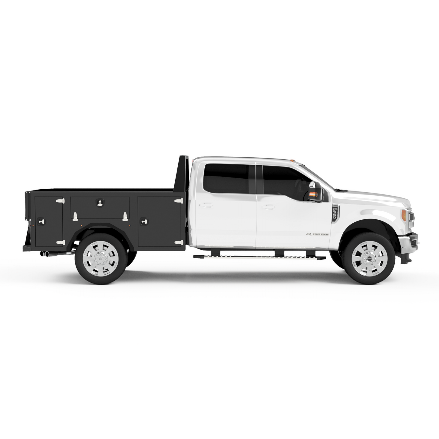 1999-2025 Ford F-250/F-350 Flatbed W/ Deck-Top Boxes