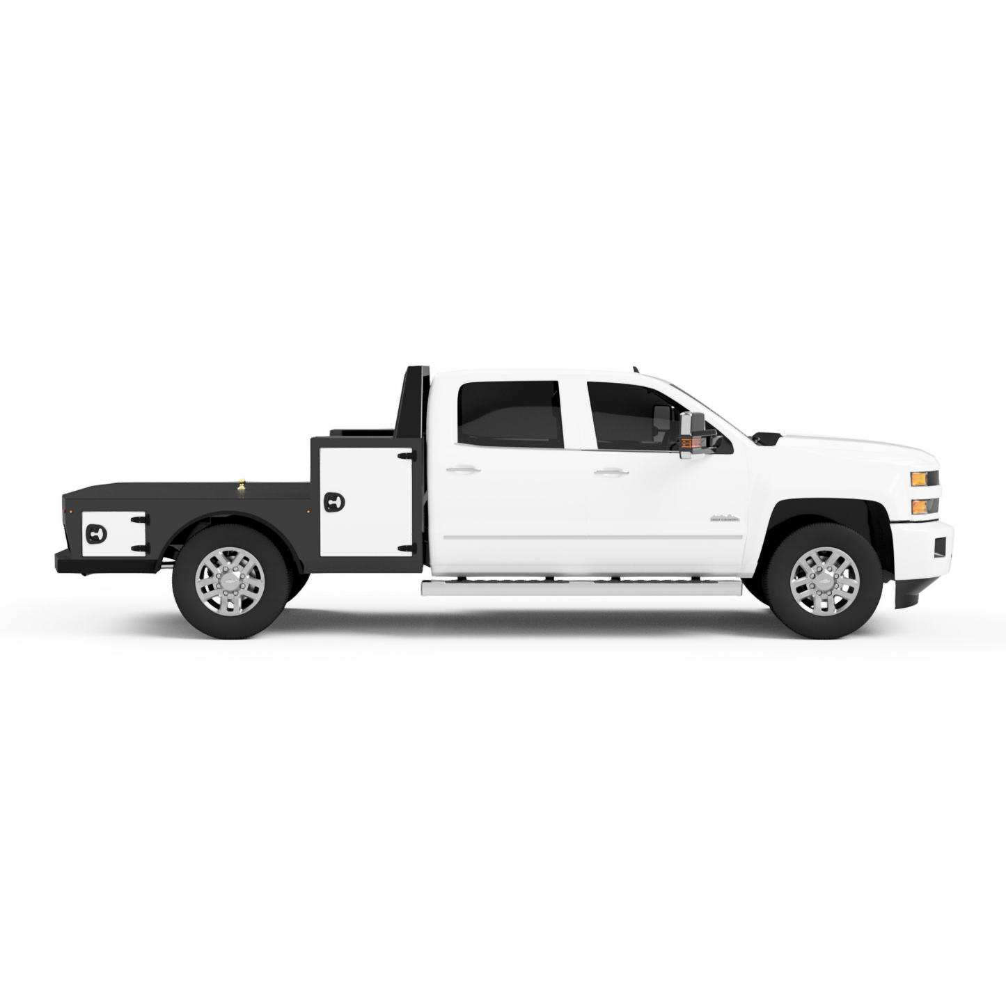 1988-2025 GM 2500/3500 Flatbed W/ Large Front Boxes