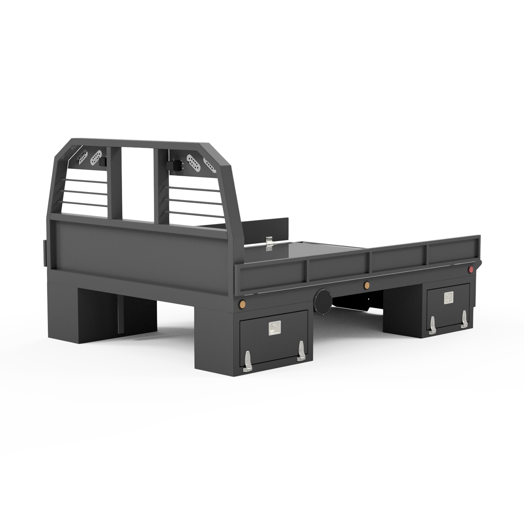 1999-2024 Ford F-250/F-350 Flatbed W/ Fender Boxes – nomadflatbeds