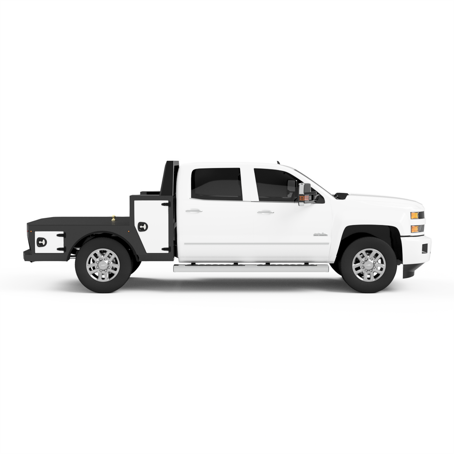1988-2025 GM 2500/3500 Flatbed W/ Large Front Boxes