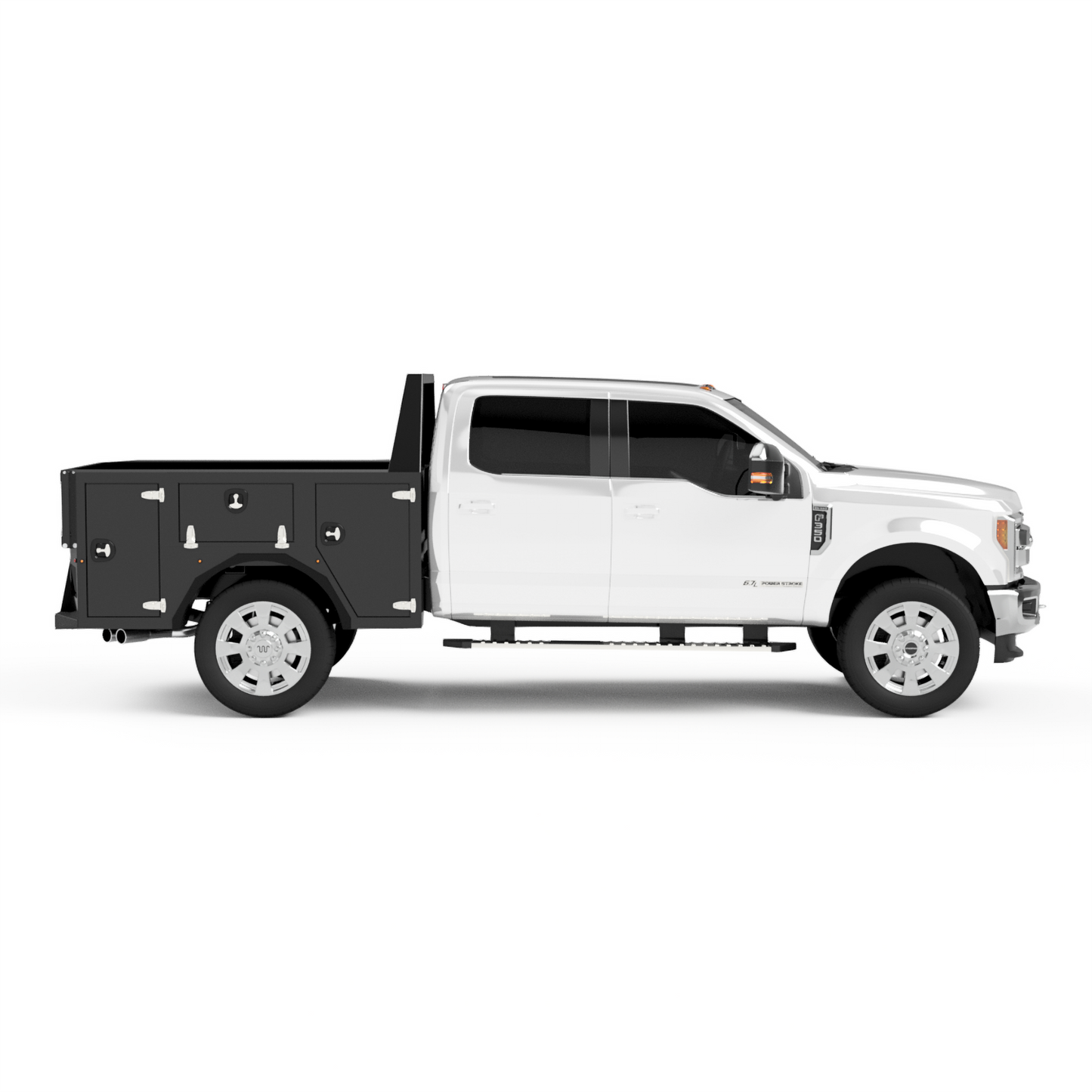 1999-2025 Ford F-250/F-350 Flatbed W/ Deck-Top Boxes